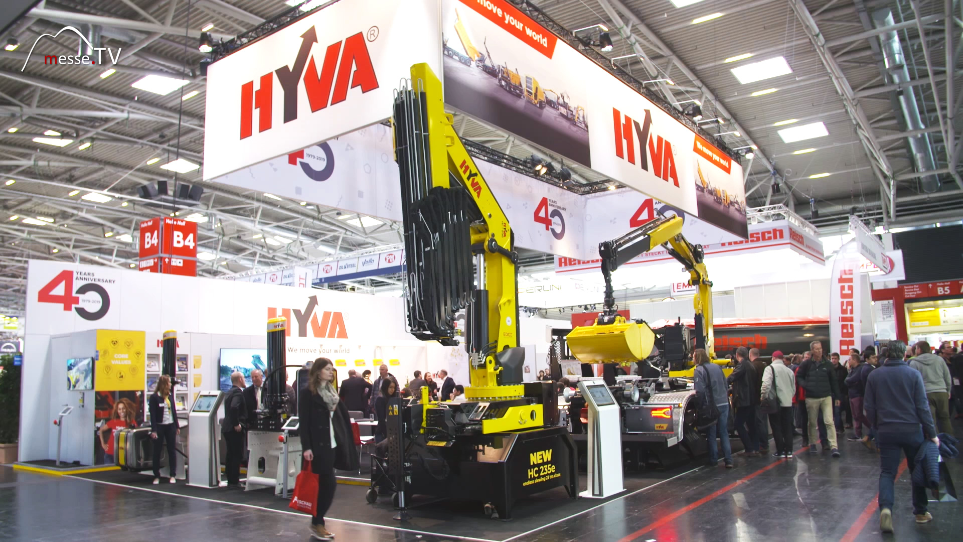 HYVA Krane bauma 2019 Muenchen