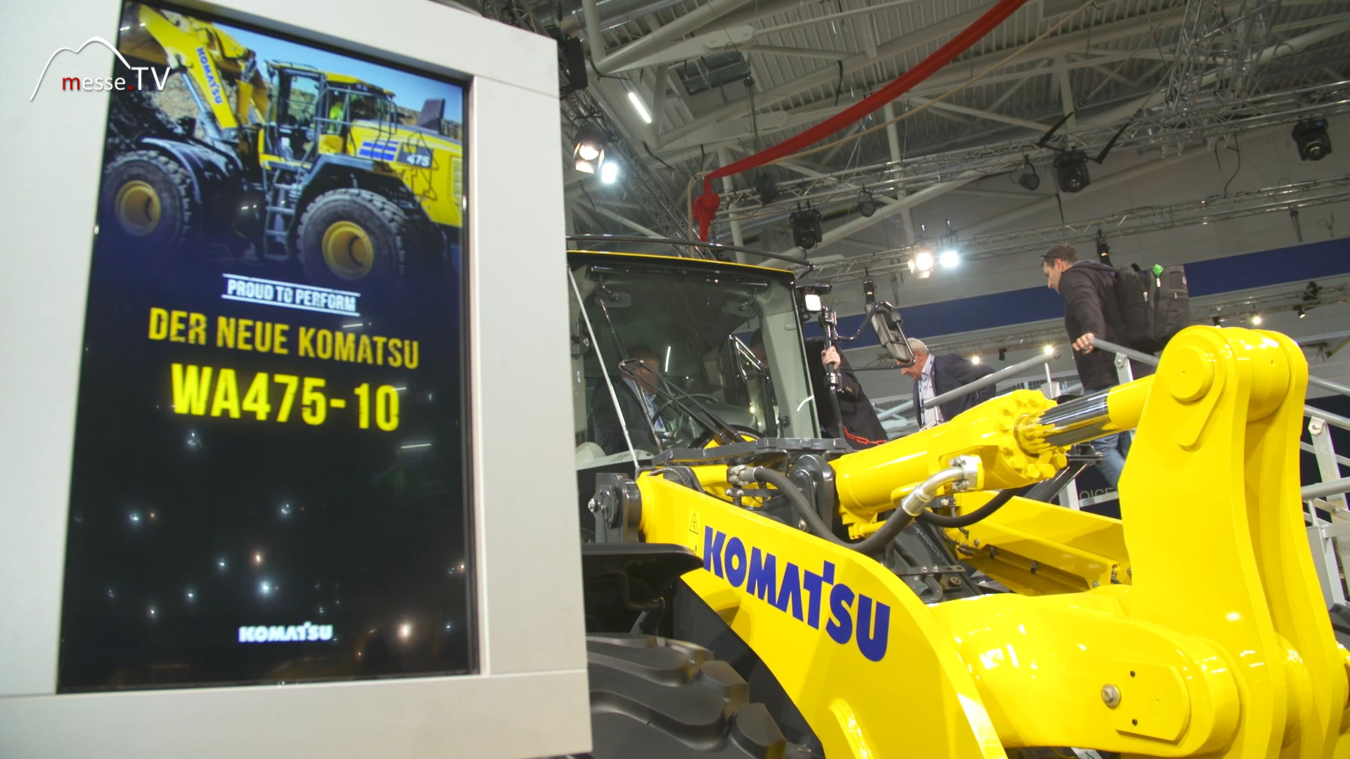 KOMATSU Radlader WA475 10 Neuheit 2019