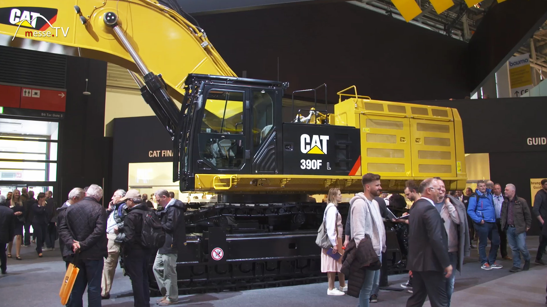 Messeauftritt Caterpillar bauma 2019 Messe Muenchen