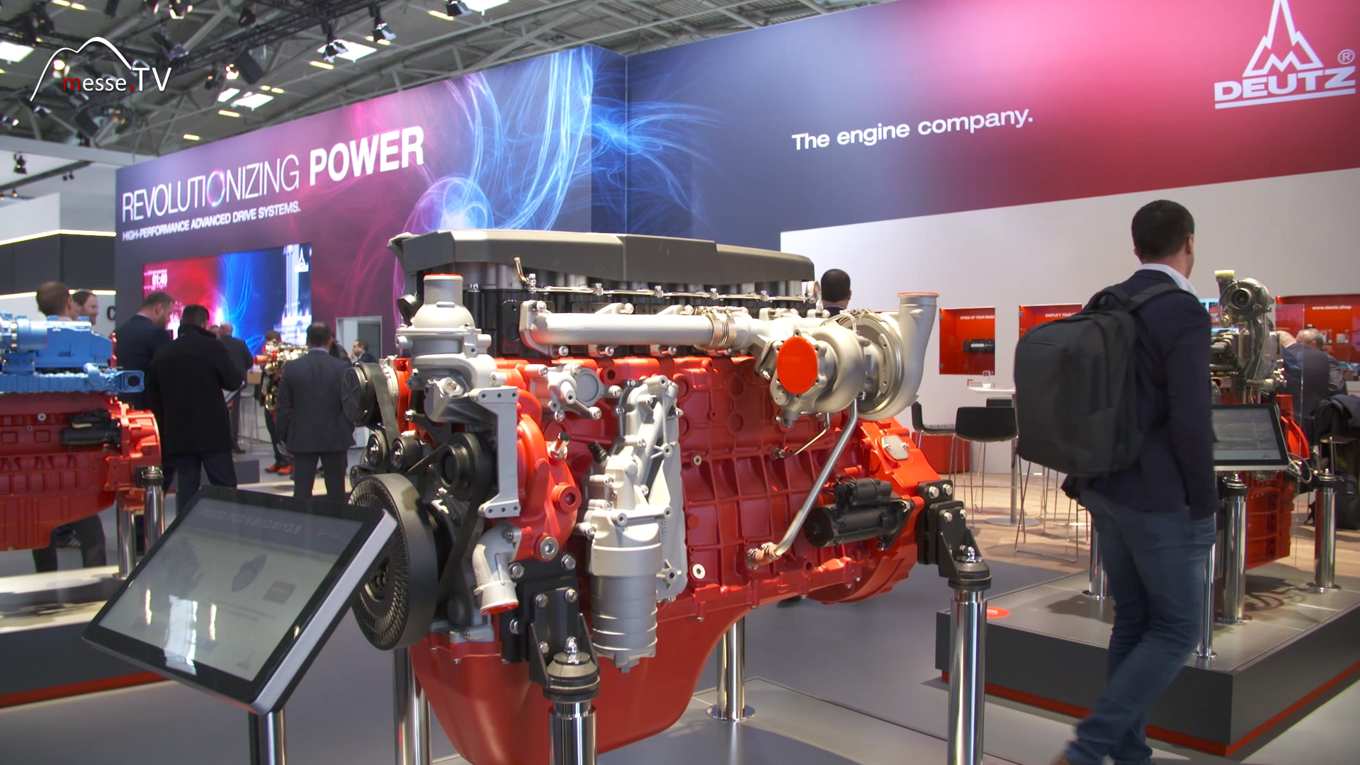 Messeauftritt DEUTZ Messe Muenchen bauma 2019