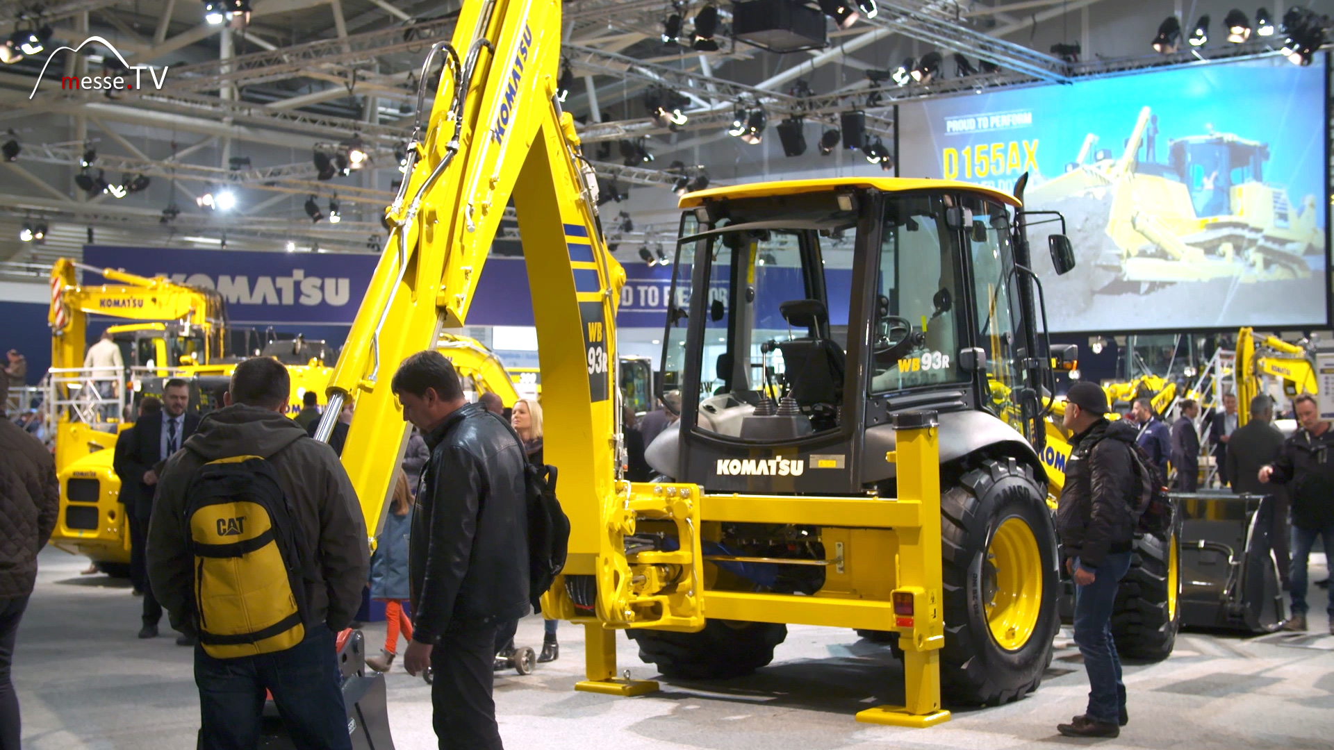 Messeauftritt KOMATSU bauma 2019 Muenchen