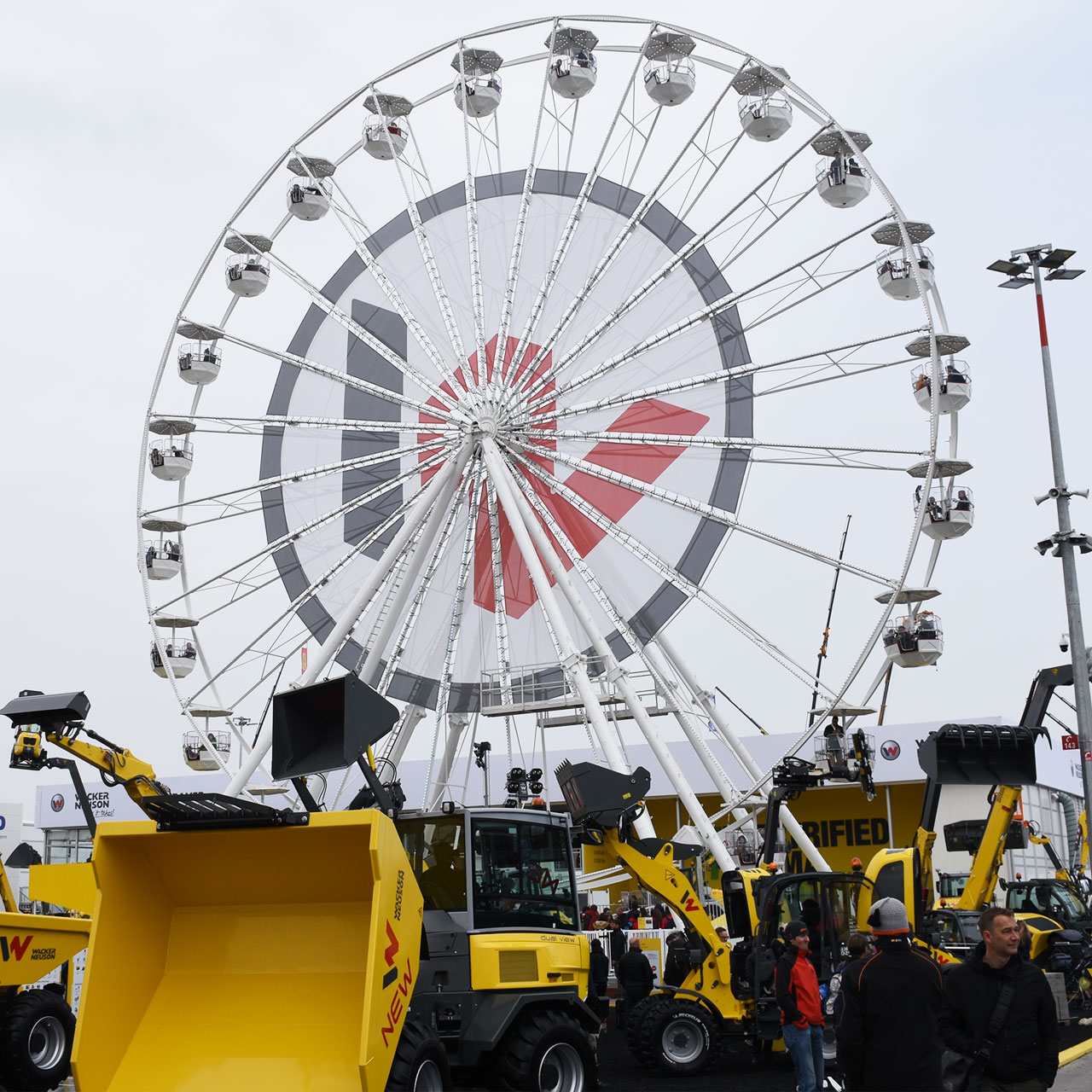 Riesenrad Wacker Neuson bauma 2019