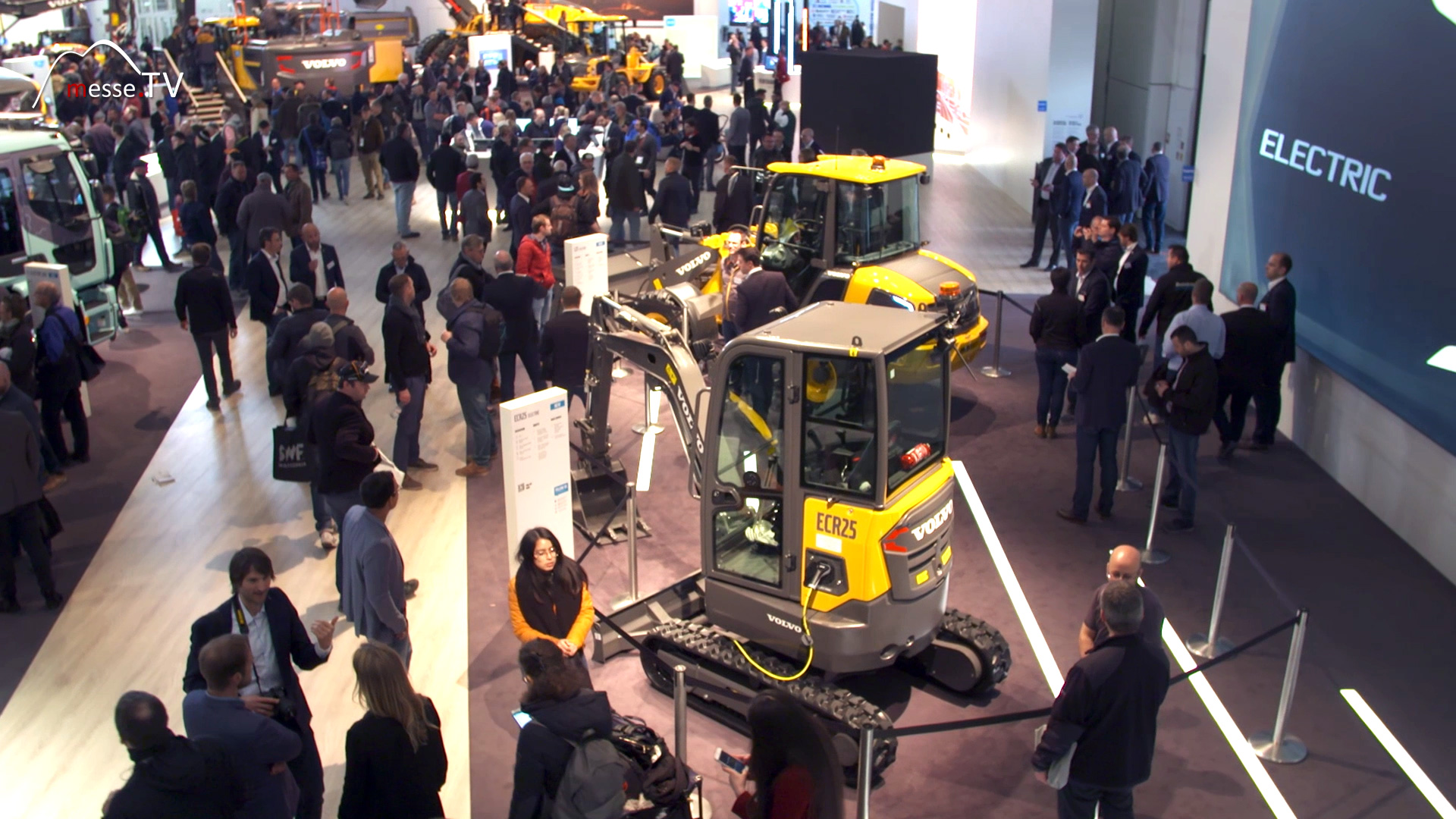 VOLVO lokal emissionsfreie Baumaschinen bauma 2019