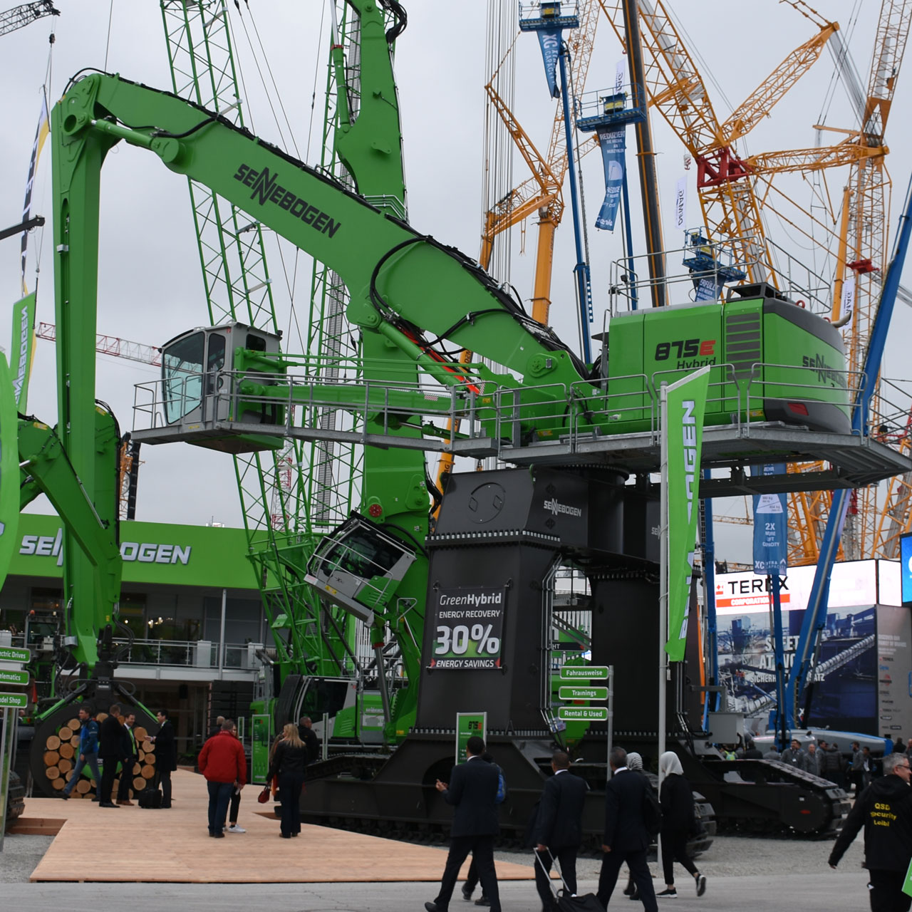 Sennebogen Hybrid Raupe 875 E bauma 2019