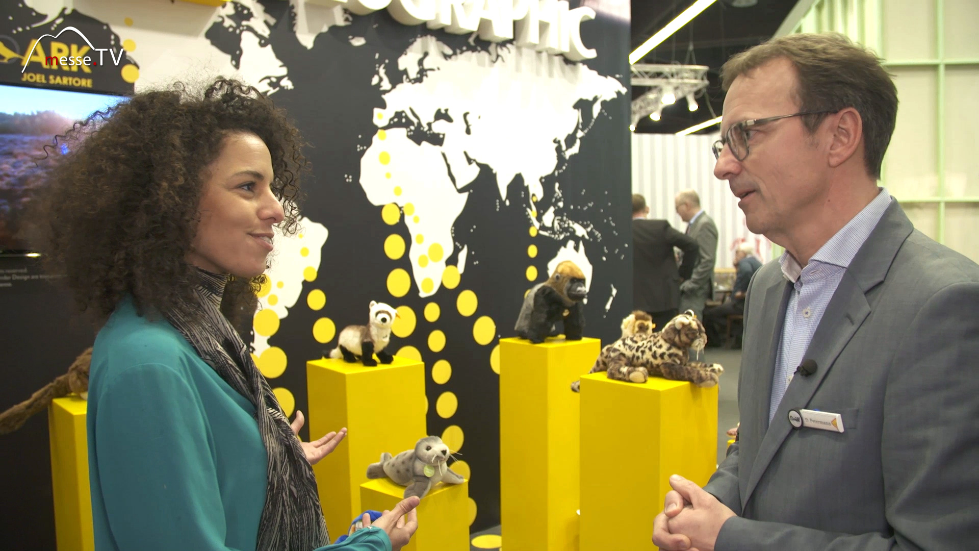 MesseTV Beitrag Steiff National Geographic Spielwarenmesse