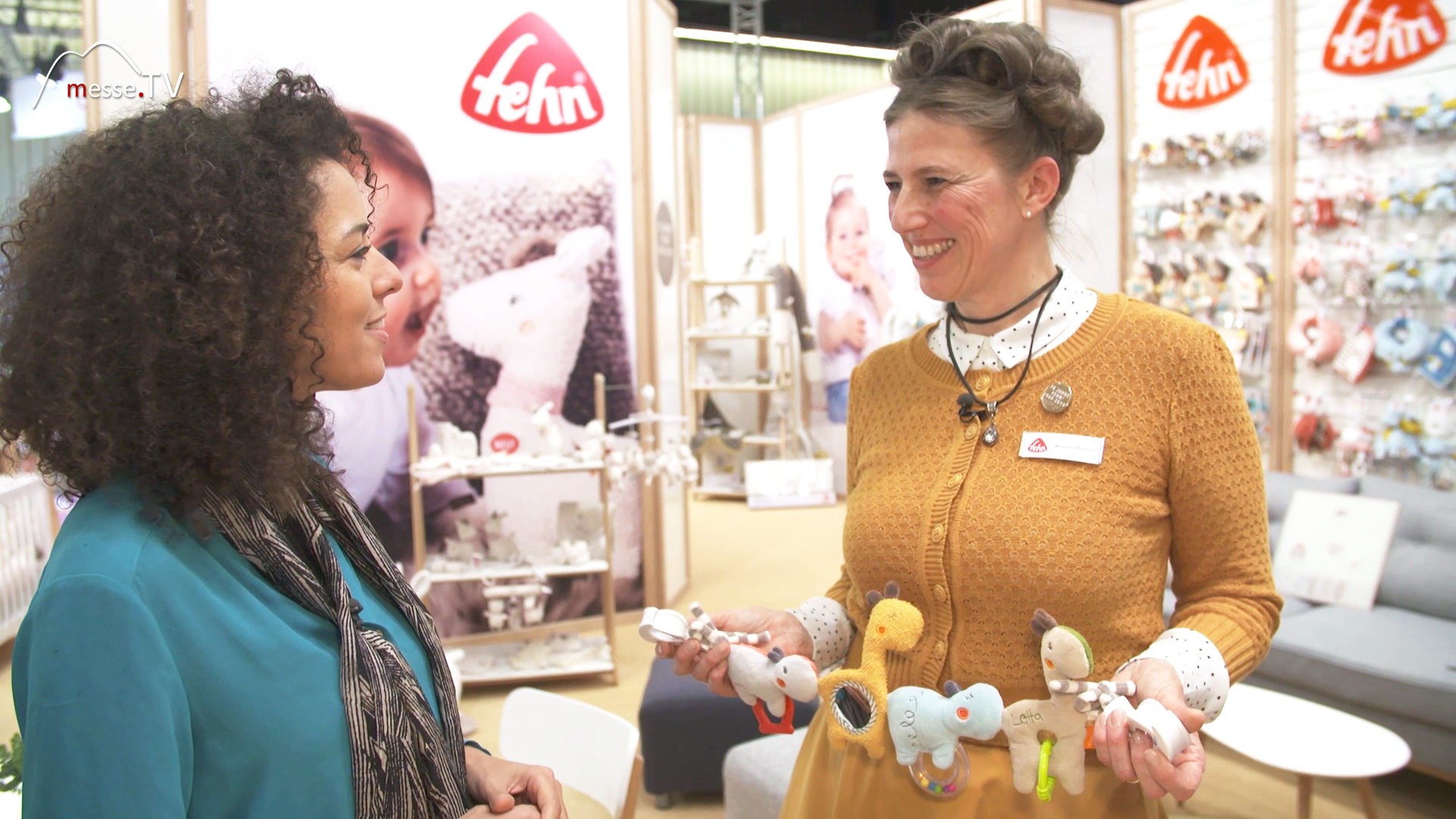 MesseTV Interview Mounett Loeffelmann Head of Design Baby Fehn Spielwarenmesse 2019