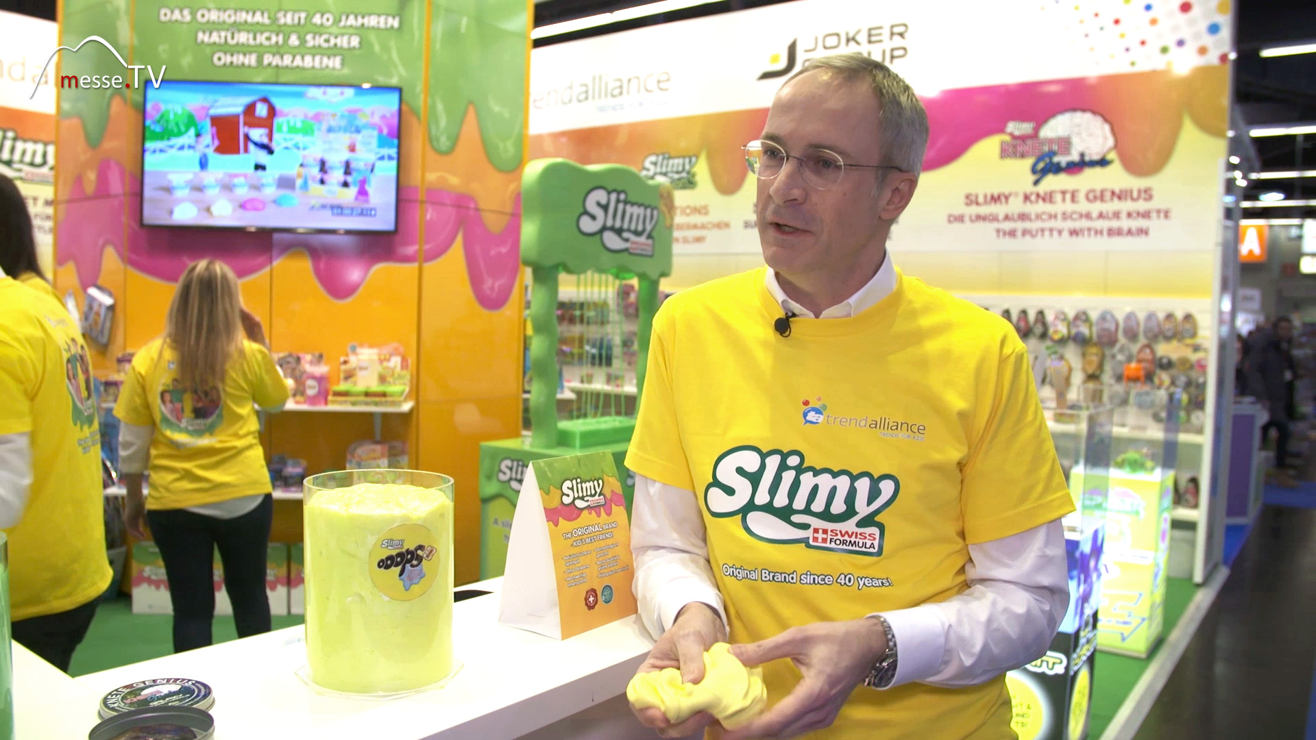 Slimy Roman Walcher Spielwarenmesse 2019 Nuernberg