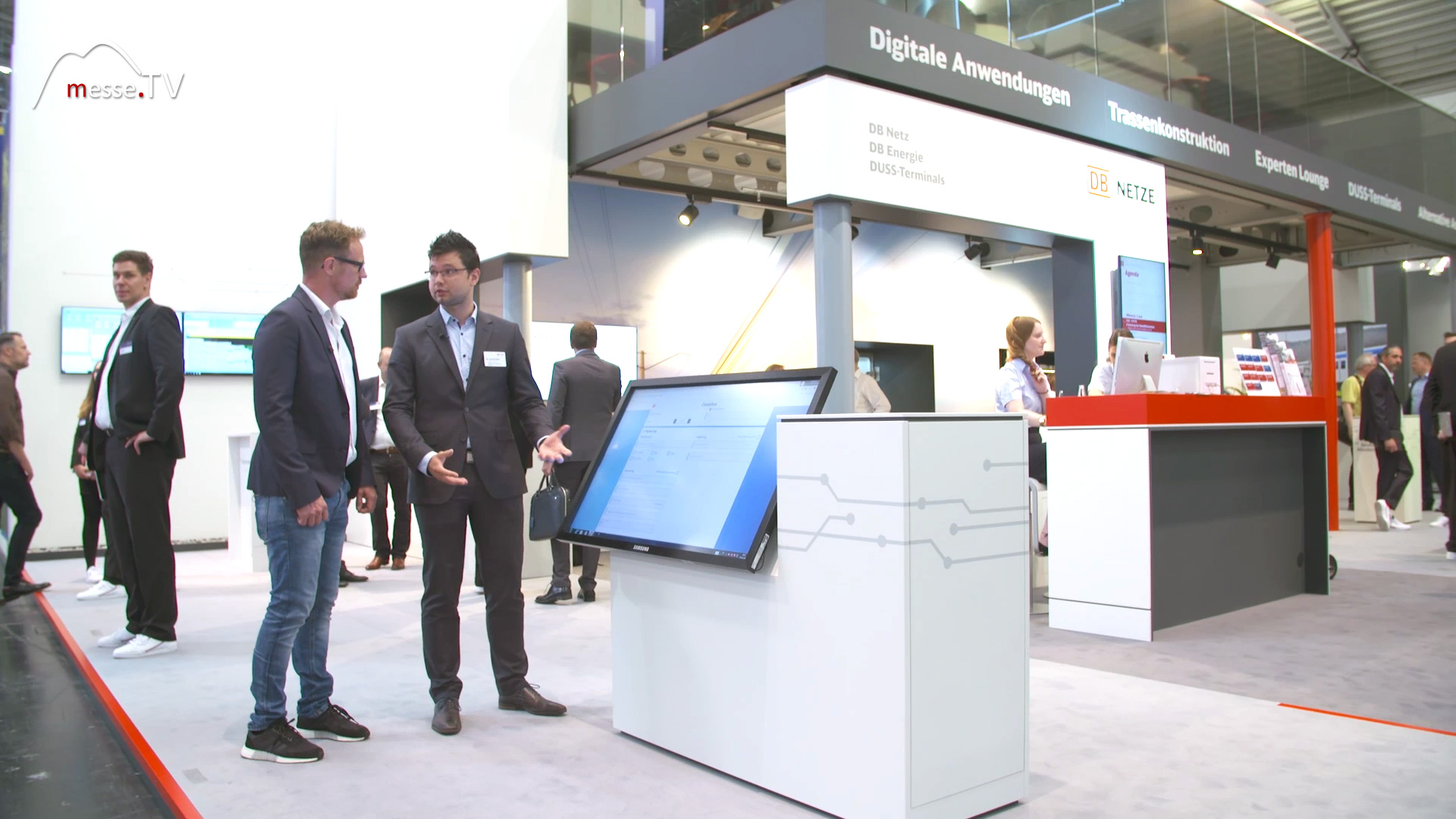 DB NETZE Messestand transport logistic 2019 Messe Muenchen