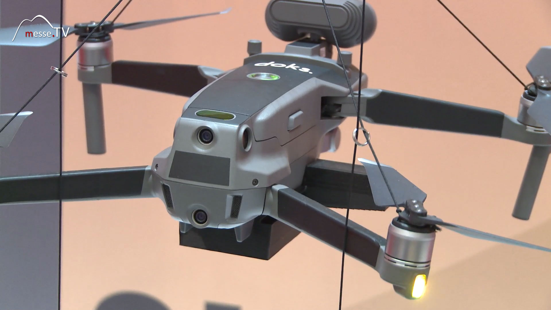 Drohne Logistik Hochregal GROUP7 doks innovation