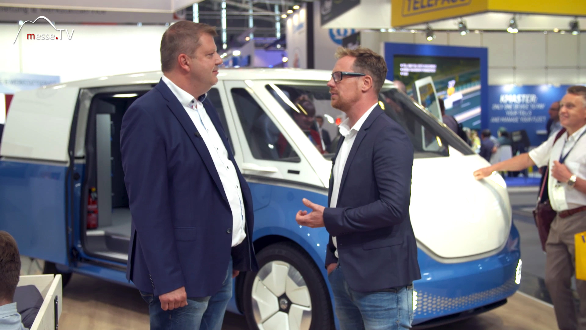 Interview Bjoer Steuer VW Nutzfahrzeuge transport logistic 2019