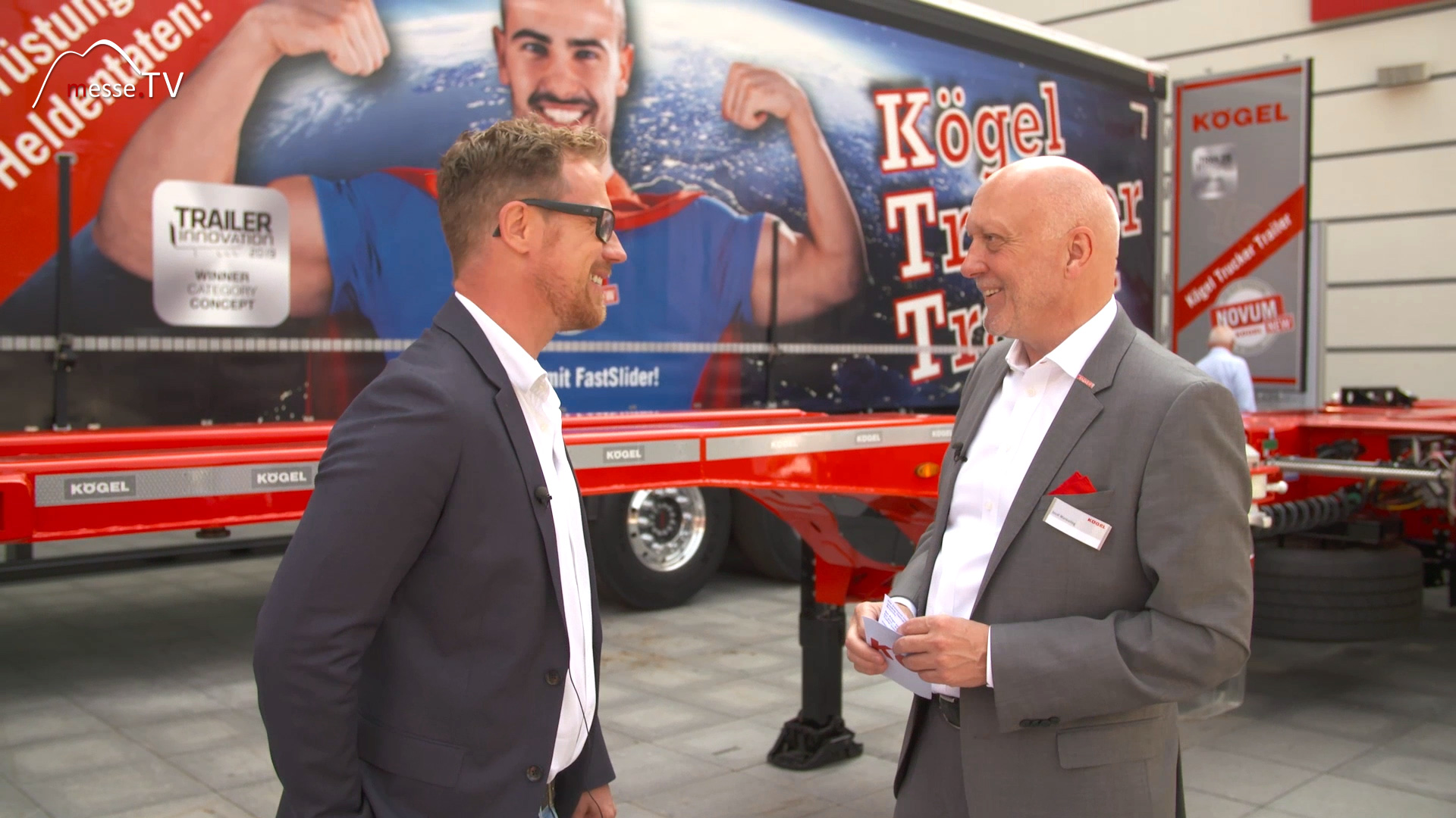 KOEGEL Trailer Interview Freigelaende Messe Muenchen