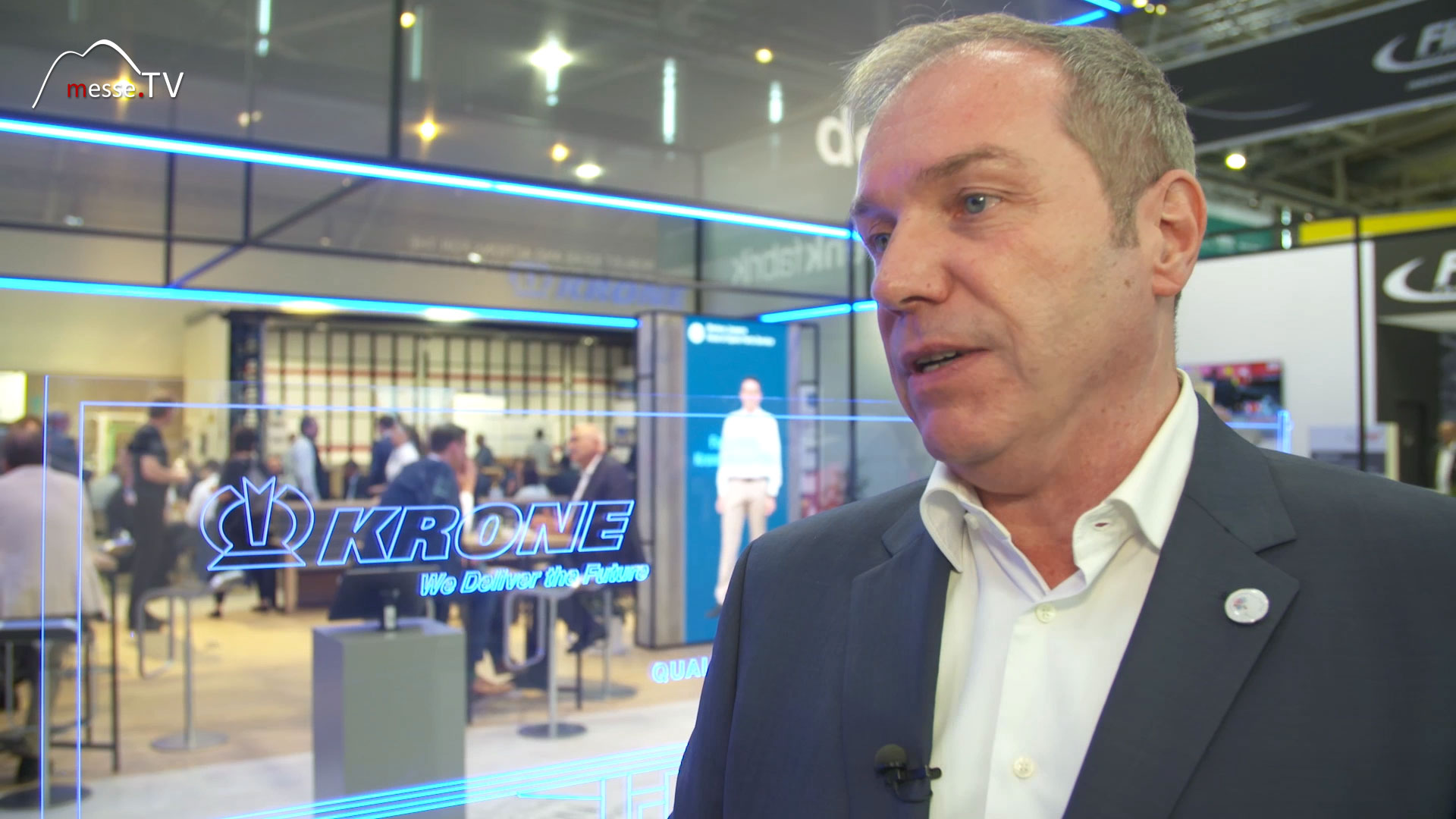 KRONE Interview Stefan Oelker transport logistic Messe Muenchen