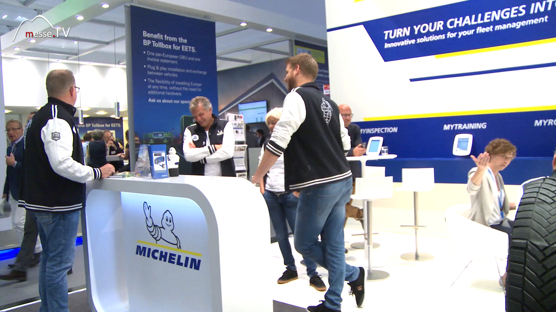 MICHELIN Messeauftritt transport logistic 2019 Messe Muenchen