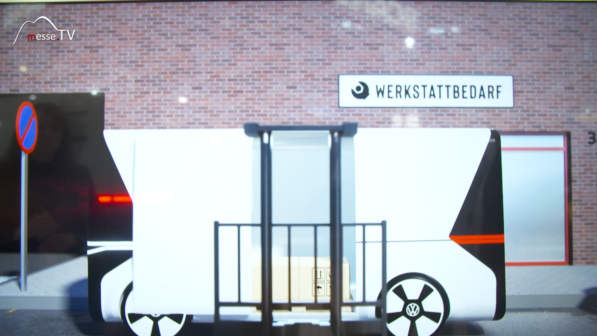 VW Nutzfahrzeuge Simulation autonomes Fahren auf Werksgelaende