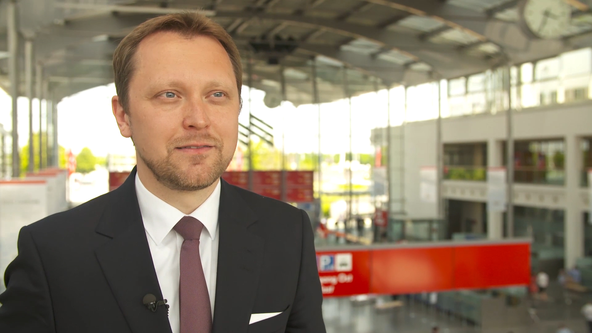 Zwischenbilanz Logistikmesse transport logistica Interview Stefan Rummel