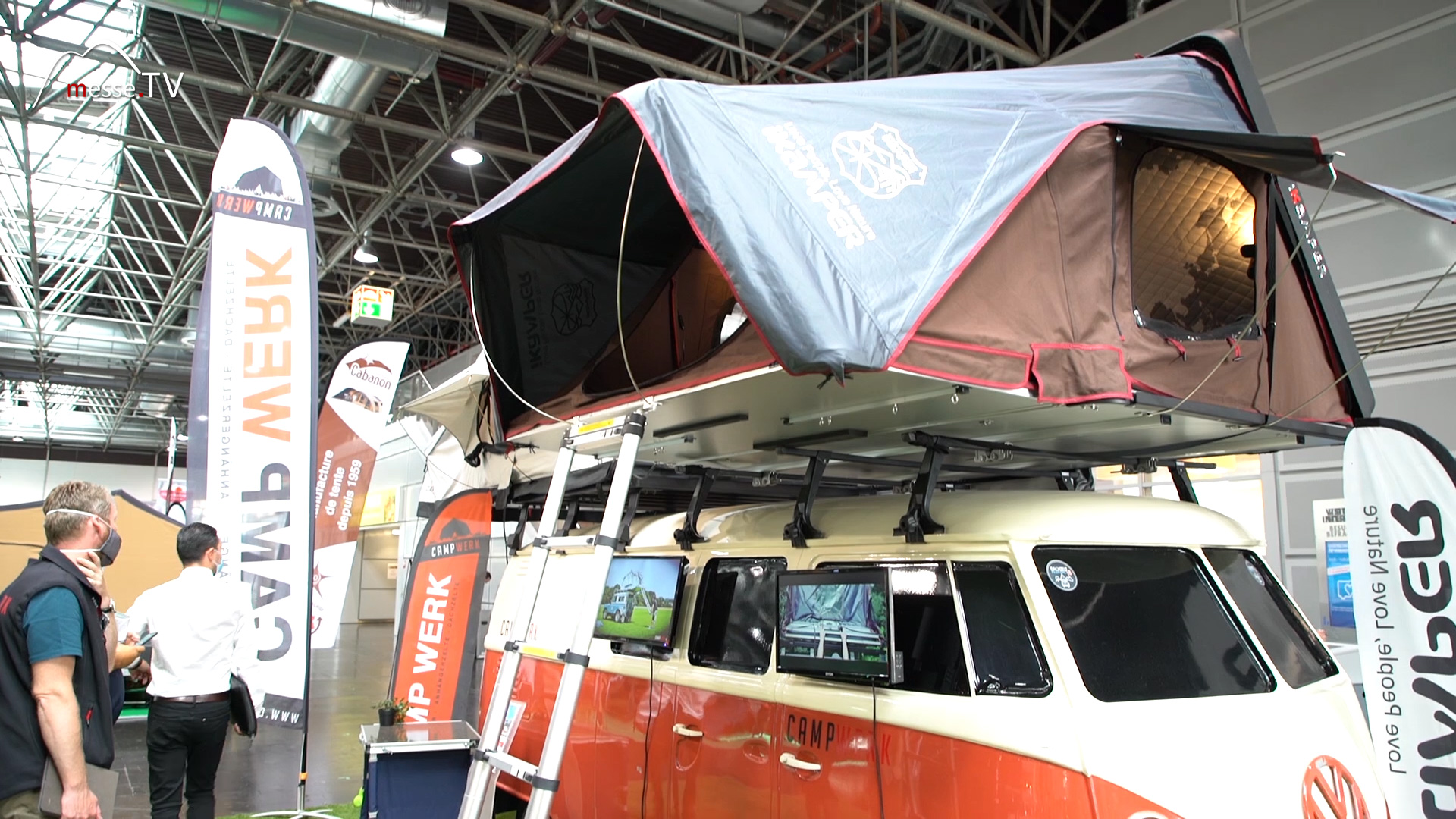 Campwerk iKamper Dachzelt Caravan Salon 2020 Düsseldorf