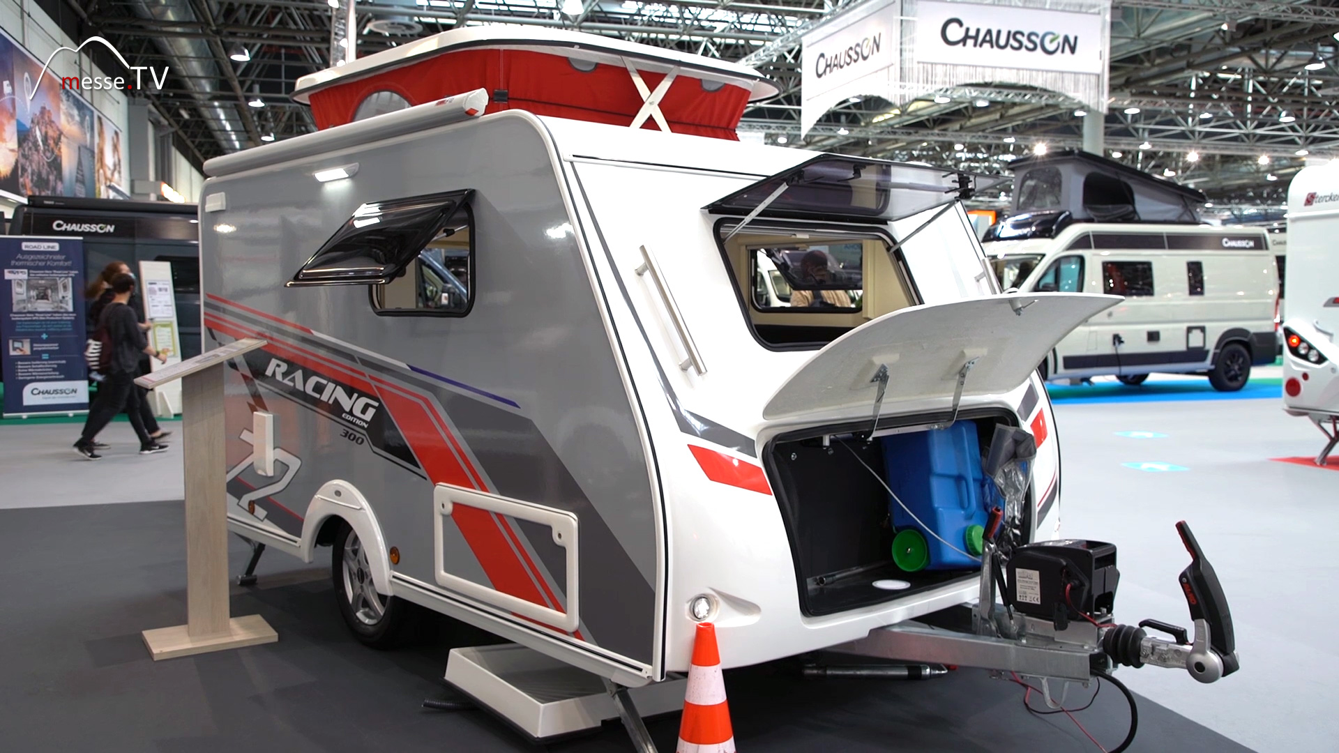 Caravan Service Neuhaus Wohnwagen Racing 300 Caravan Salon 2020 Düsseldorf