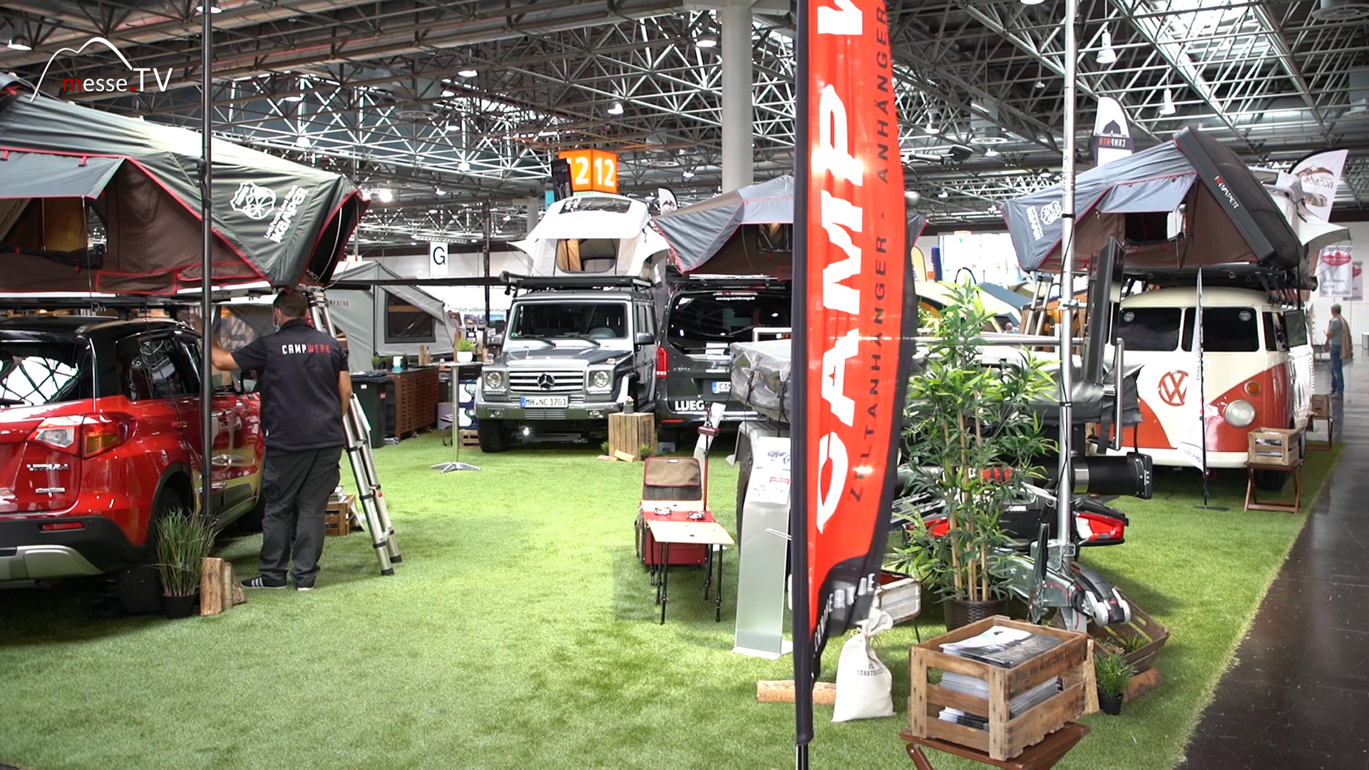 Messe und Corona Pandemie Caravan Salon 2020 Düsseldorf