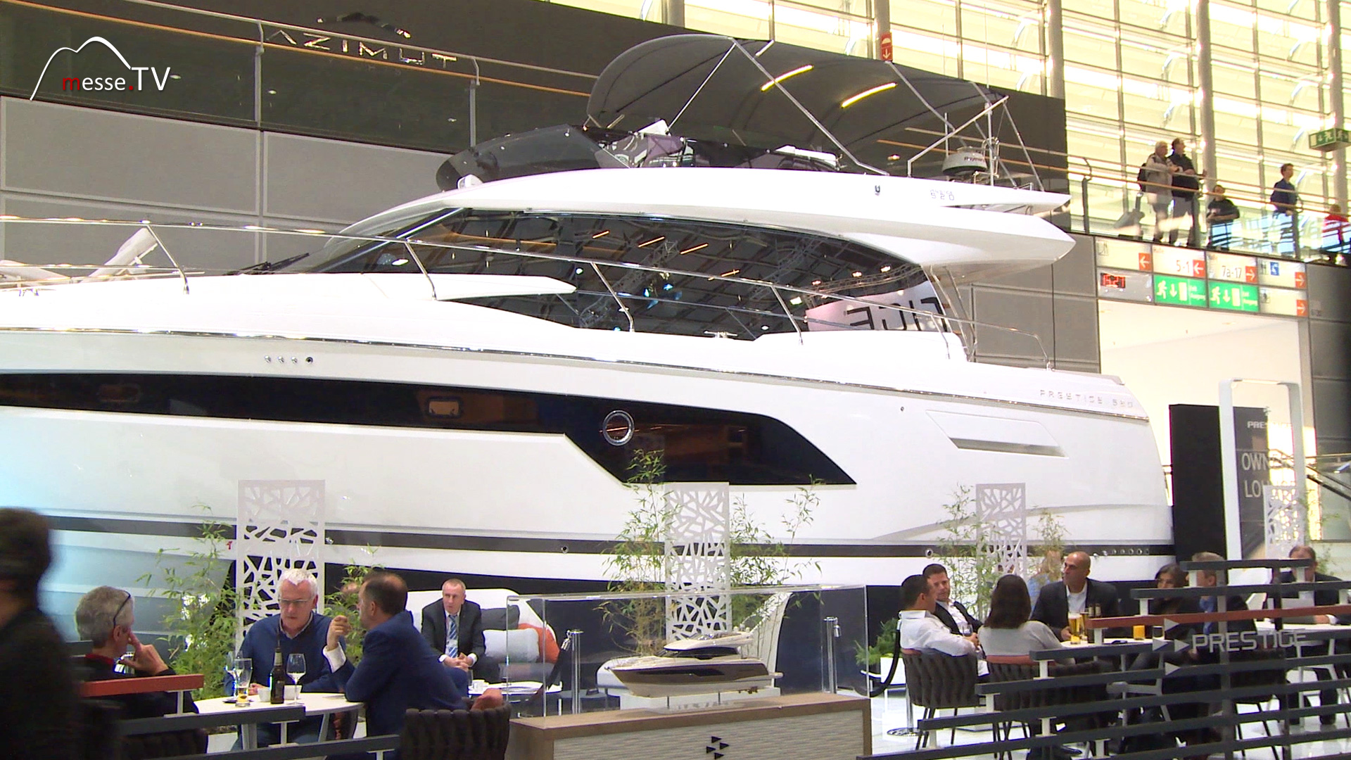 Prestige Motoryacht Prestige520 boot 2020 Messe Düsseldorf