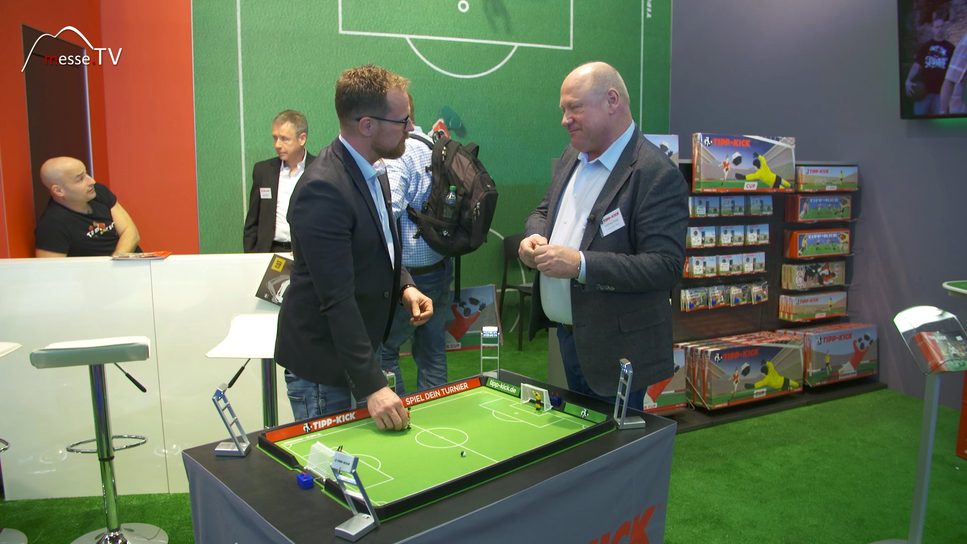 Tipp Kick Fußball spielen Spielwarenmesse