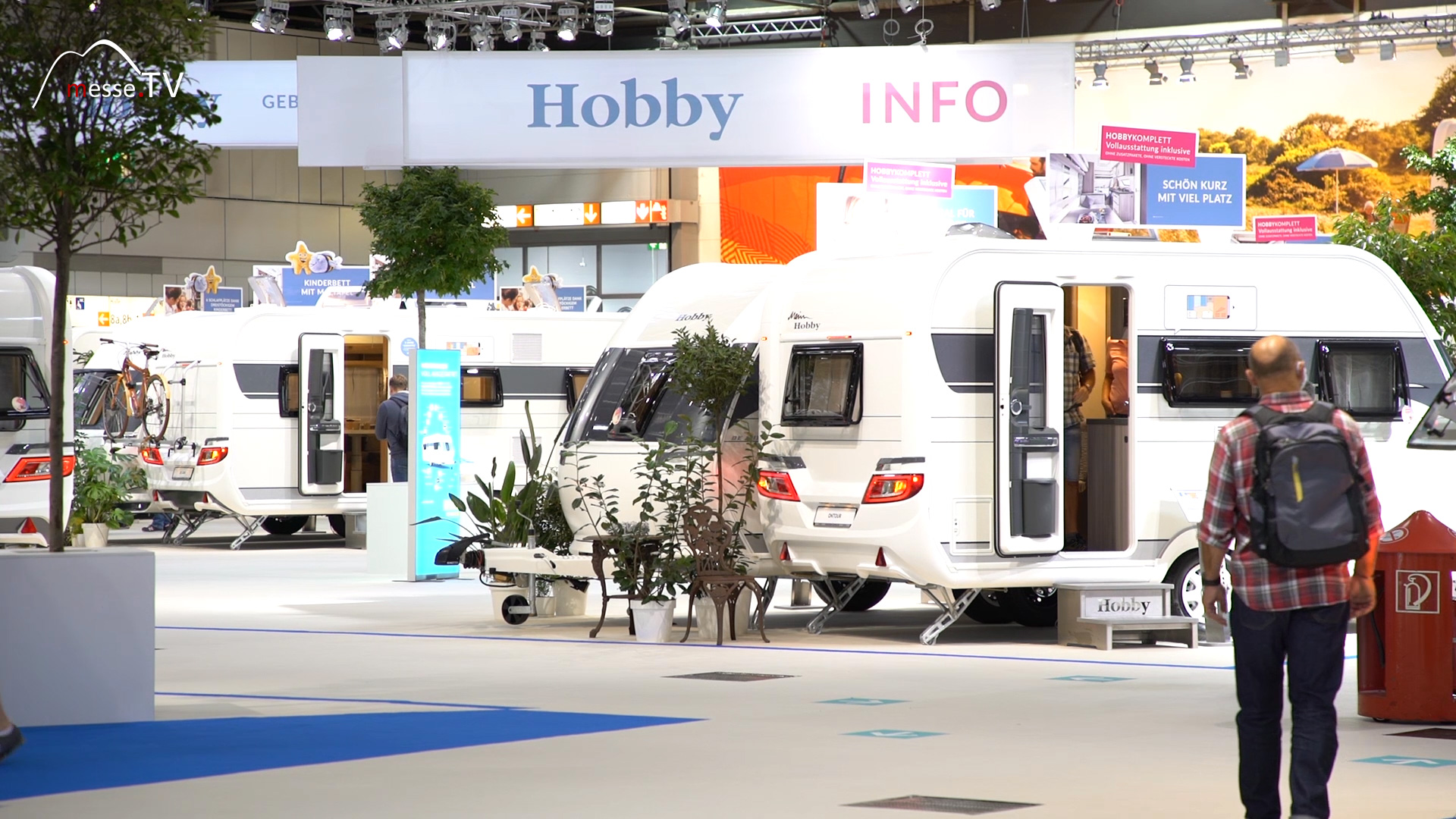 MesseTV Beitrag Hobby Caravan Reisemobil Alkonven Caravan Salon 2020 Duesseldorf