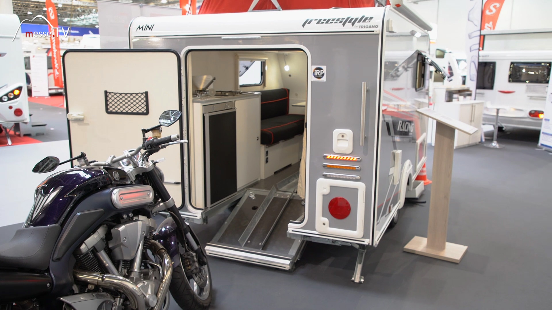 Wohnwagen Mitnahme Motorrad Racing 300 Caravan Service Neuhaus