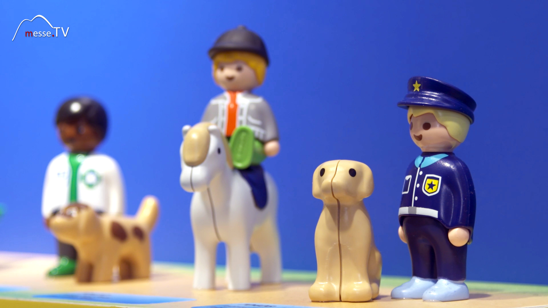 Playmobil 123 Lernstufe 1 Spielfiguren Menschen mit Beruf Tiere Hund Katze Pferd