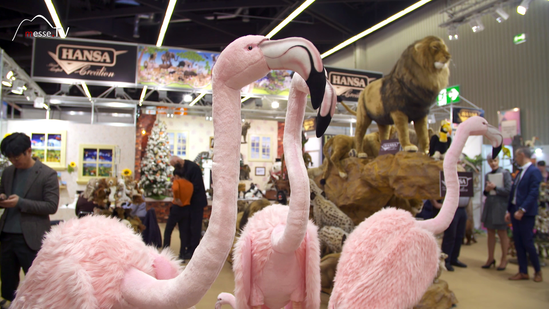 Stofftier Flamingos Hansa Creation
