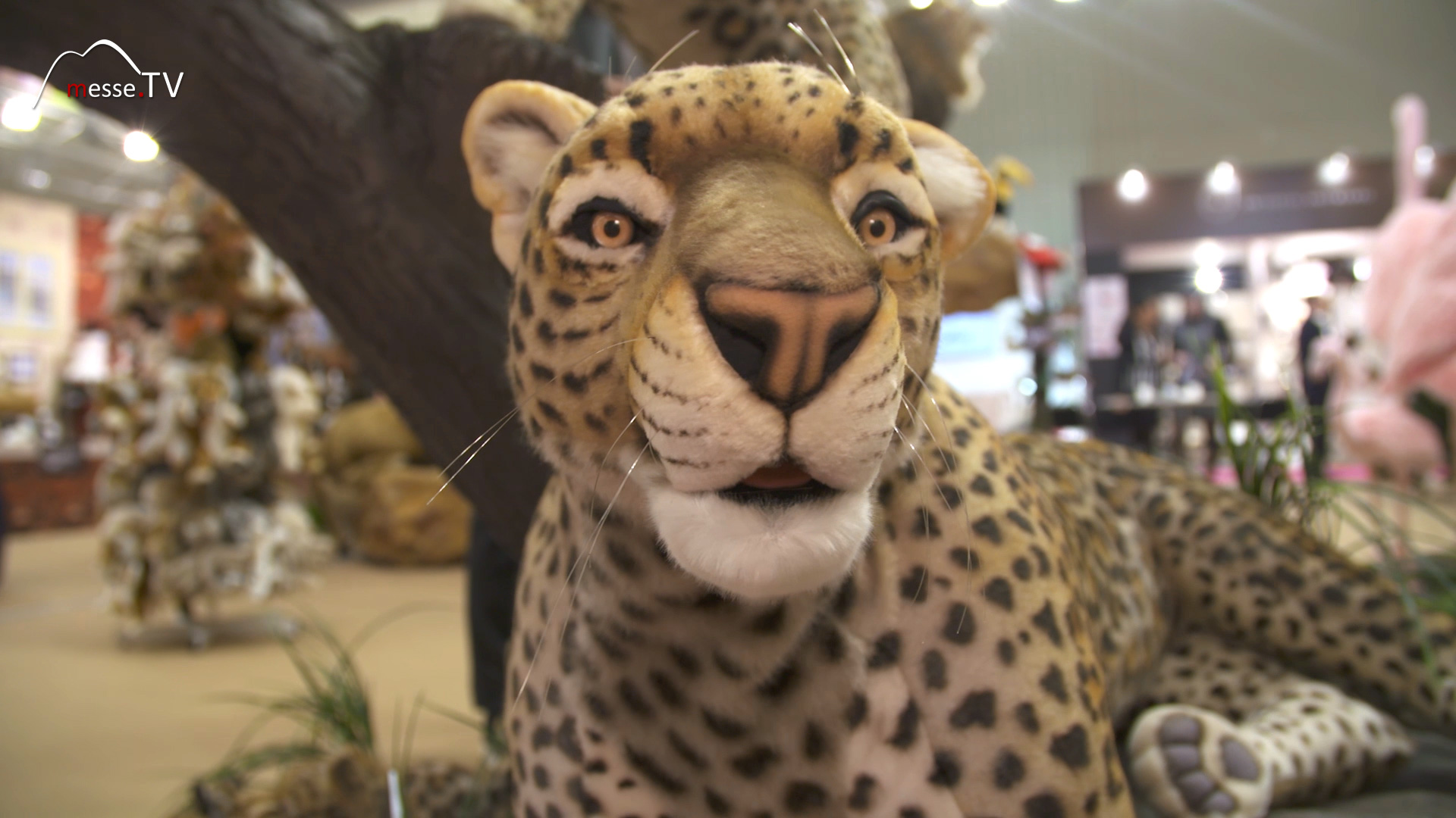 Stofftier Leopard Hansa Creation