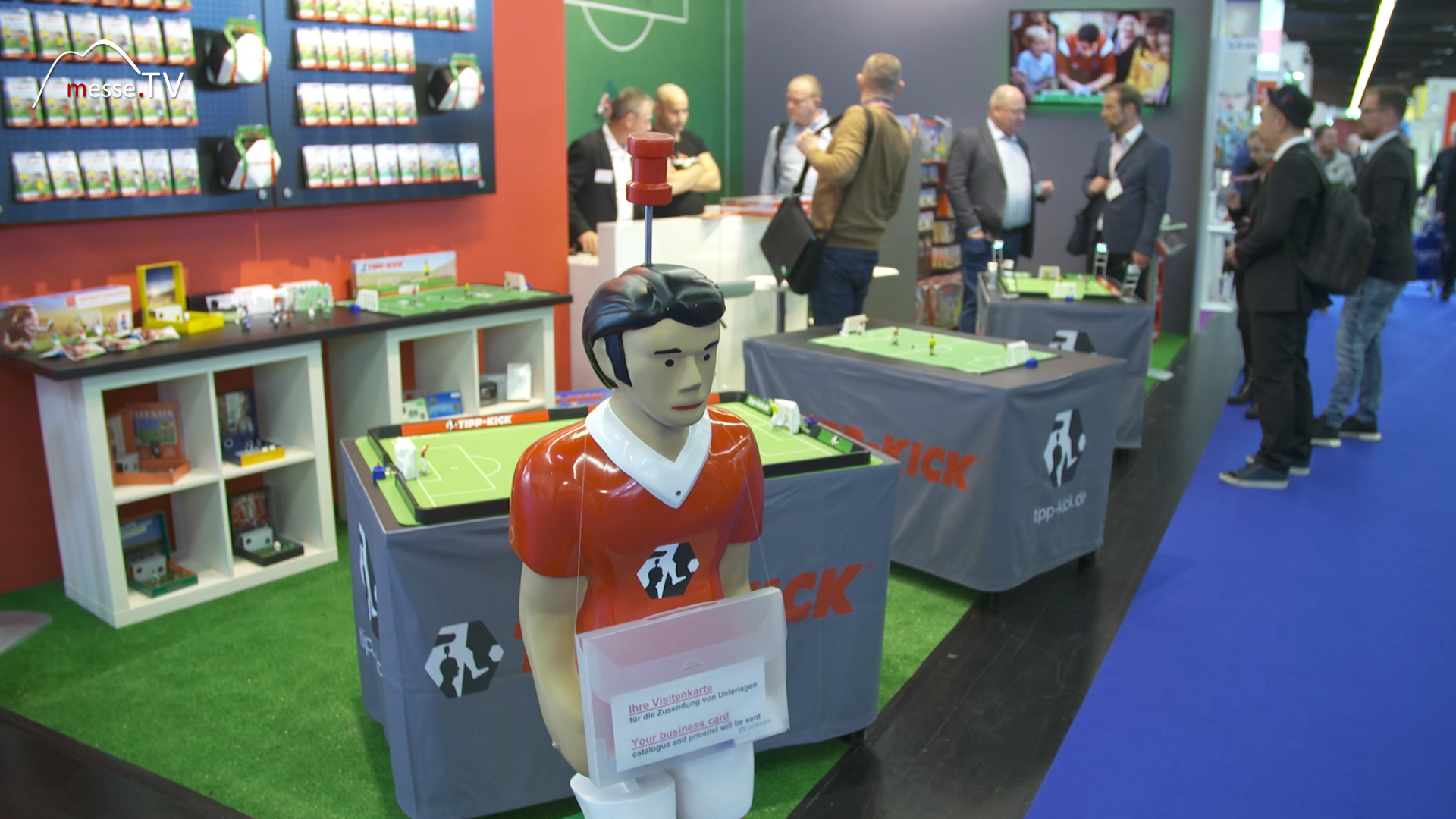 Tipp Kick Messeauftritt Spielwarenmesse 2020 Nurnberg