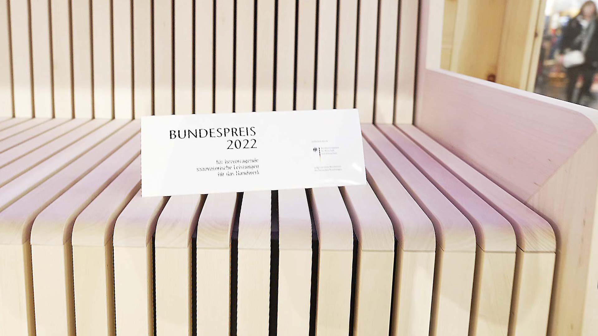 Bundespreis 2022 Sauna