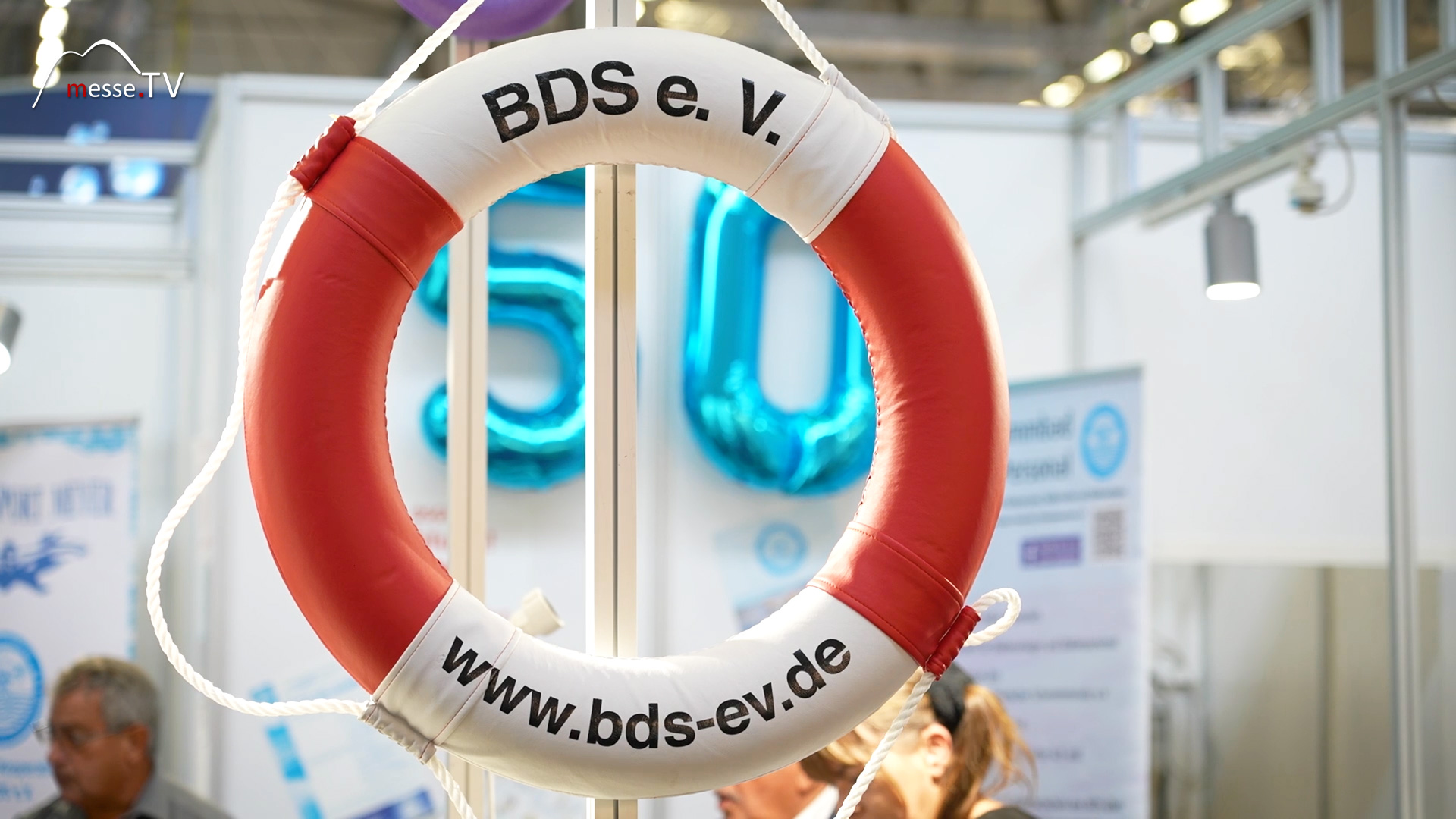 BDS e.V. Rettungsreifen aquanale 2023 Koelnmesse