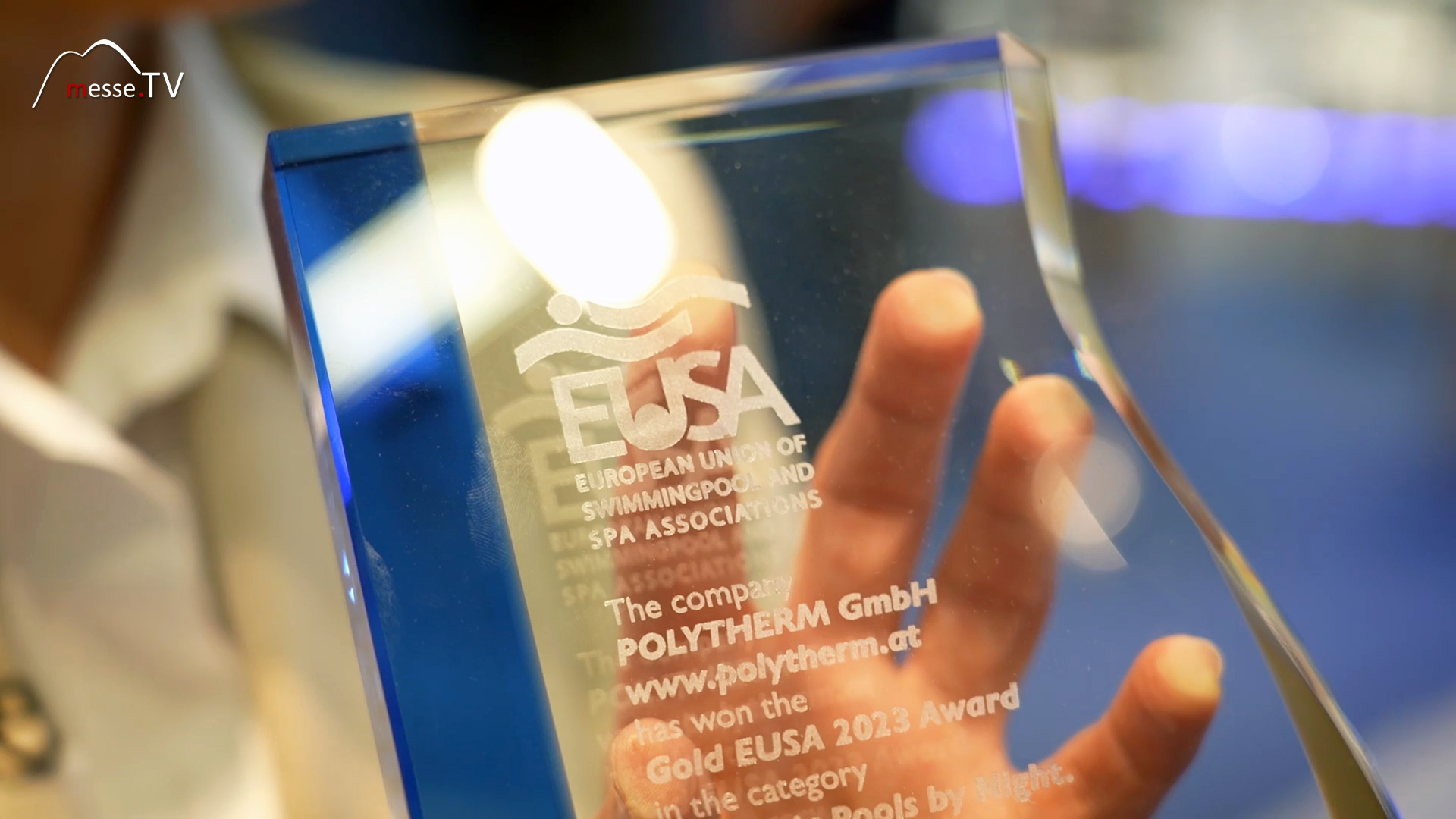EUSA Award Verleihung aquanale 2023 Koelnmesse