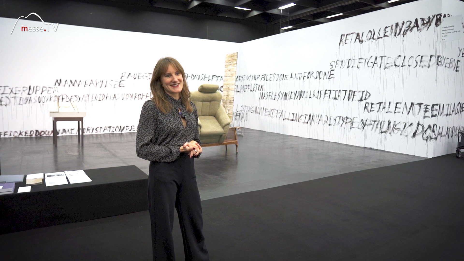 MesseTV Interview Viola Goergen Museum Ludwig Koeln Art Cologne