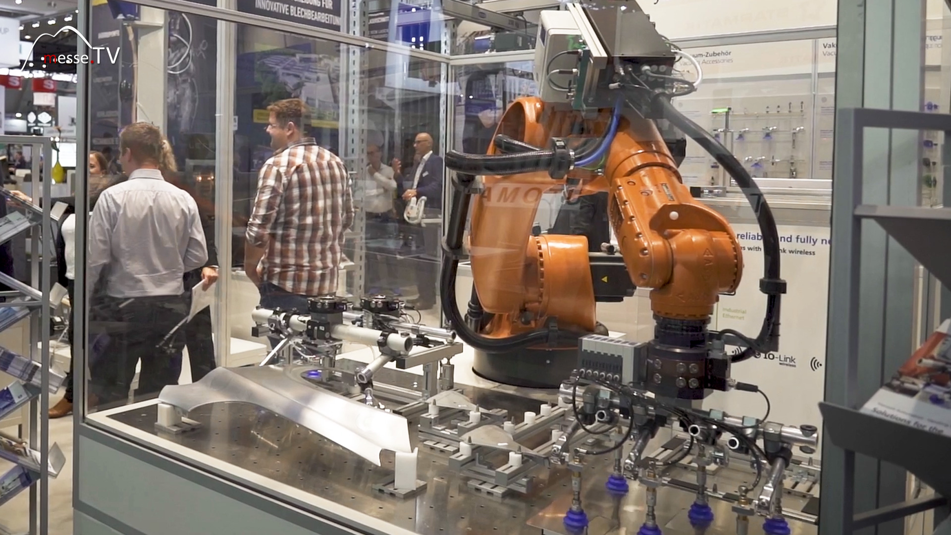 Robotik Automation Handhabung schwere Bauteile