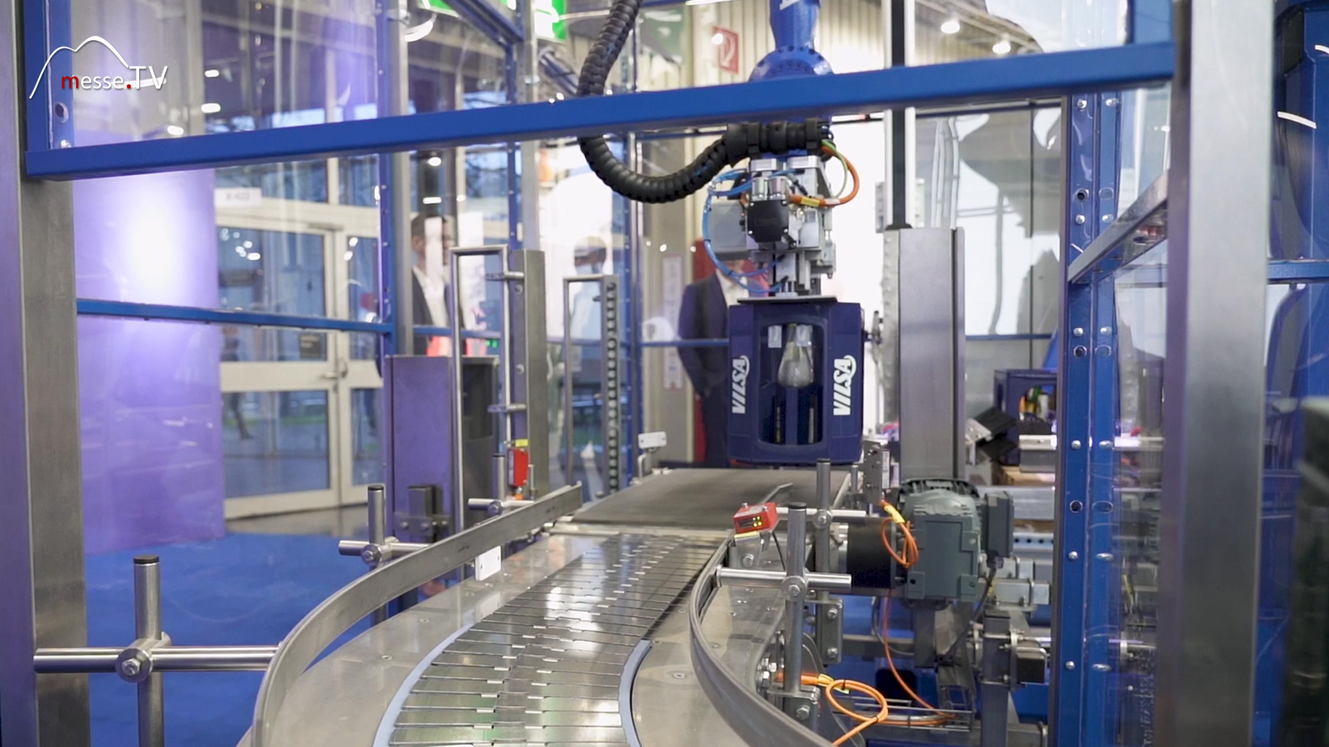 Roboter für unterschiedliche Kastenformate