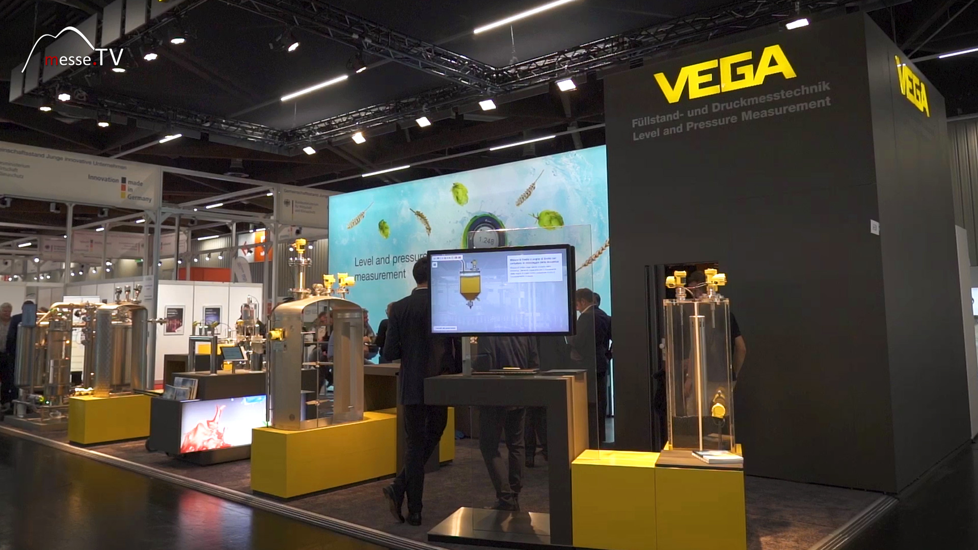 VEGA Messestand BrauBeviale 2023