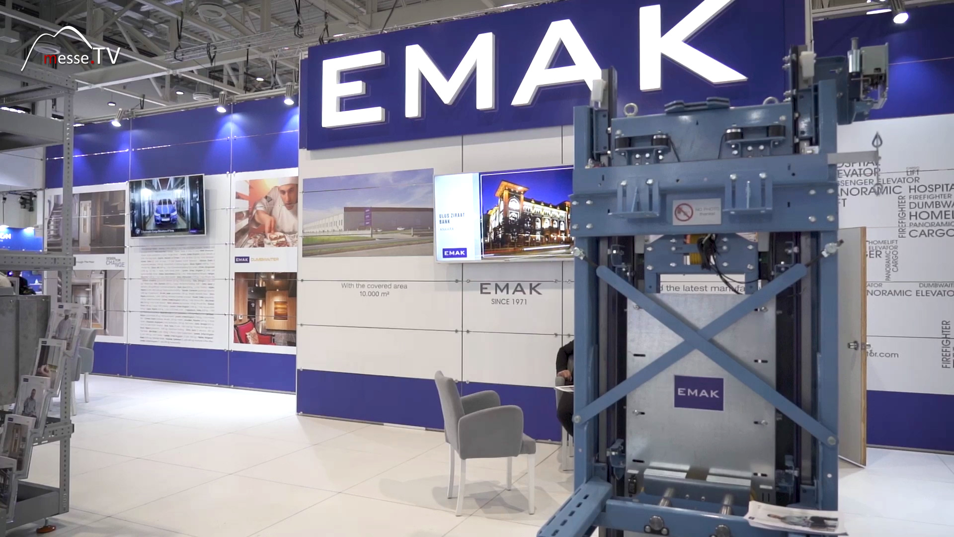 EMAK Elevator interlift 2023 Messe Augsburg
