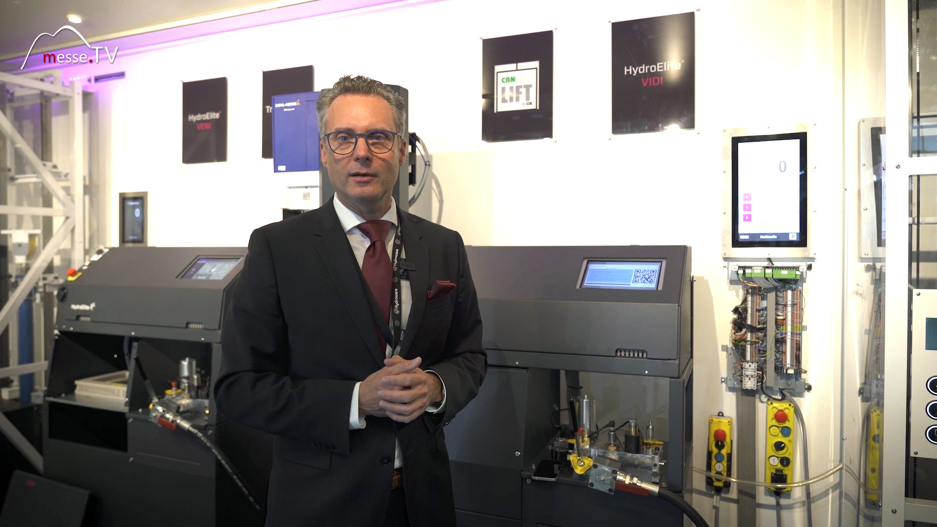 Messe.TV Interview Volker Hager Managing Director Hydroware GmbH interlift 2023 Augsburg