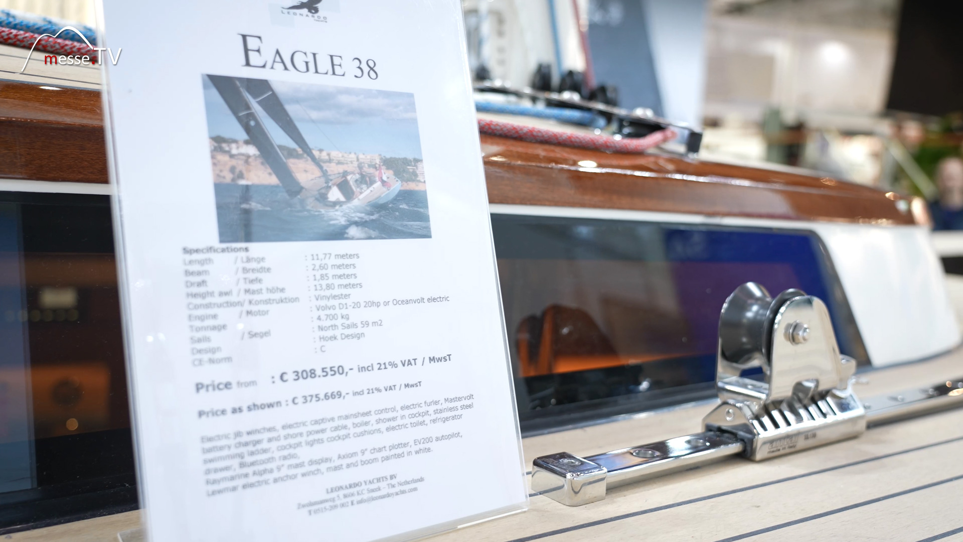 Eagle 38 Wochenend-Schiff boot 2024