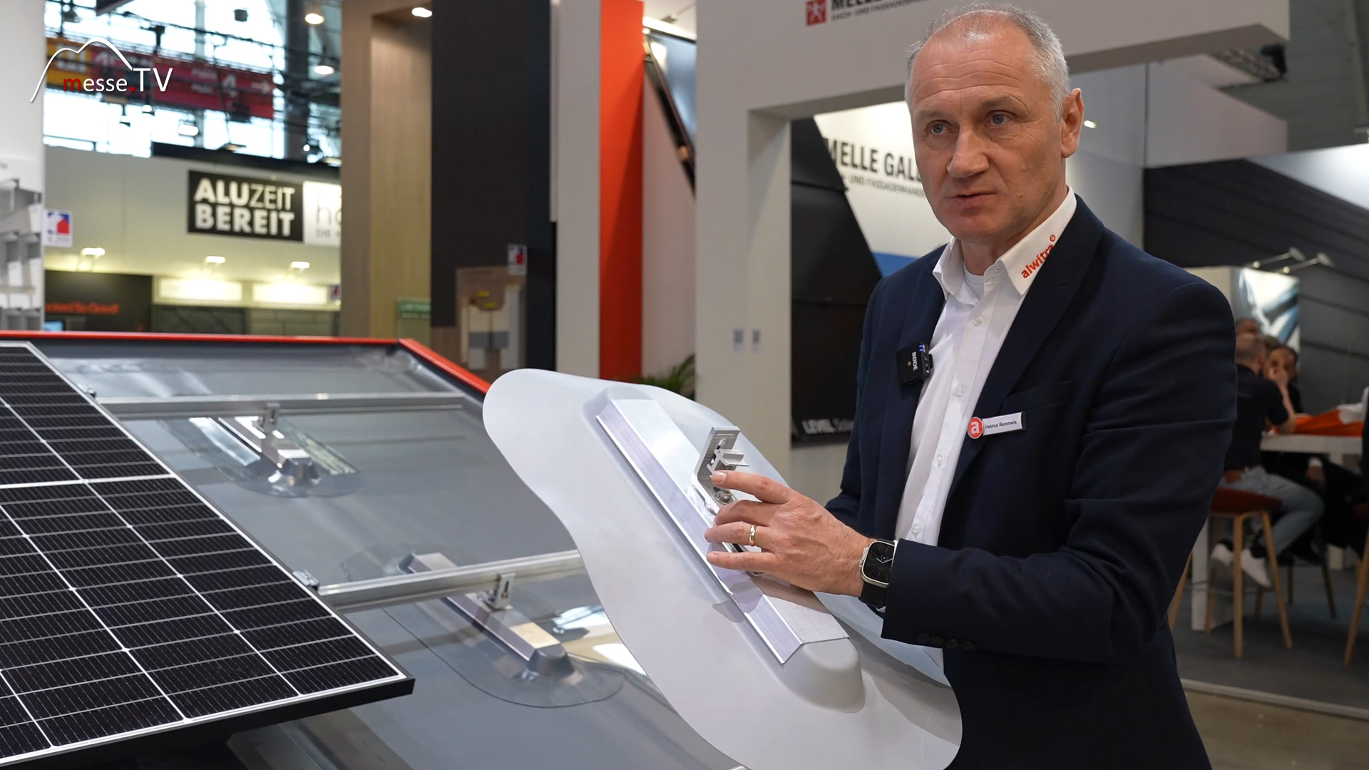 Helmut Remmels Produktmanager Aluminium Solar Alwitra