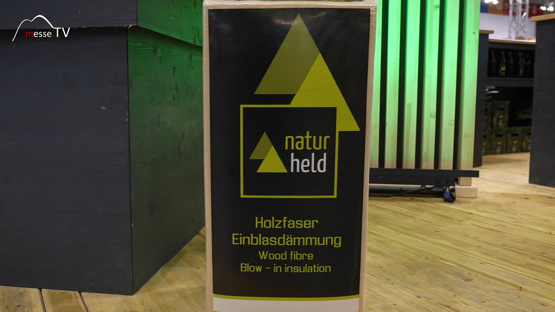 Holzfaser Einblasdaemmung Naturheld