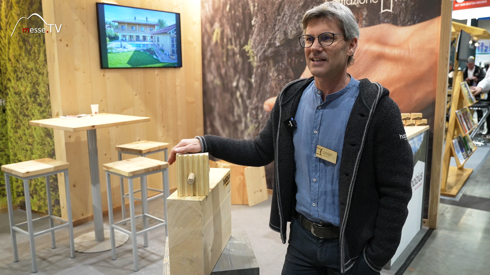 ökologischer Holzhausbau Dach Holz 2024