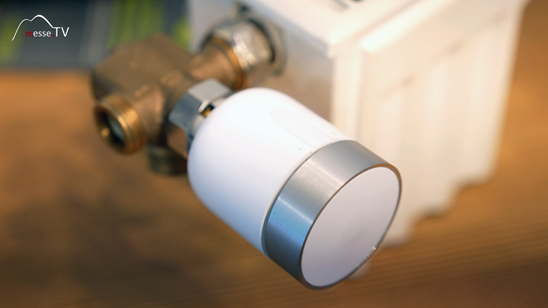 Smartes Thermostat mit Sensoren und KI Energieverbrauch Gebäude senken Vilisto EXPO REAL München