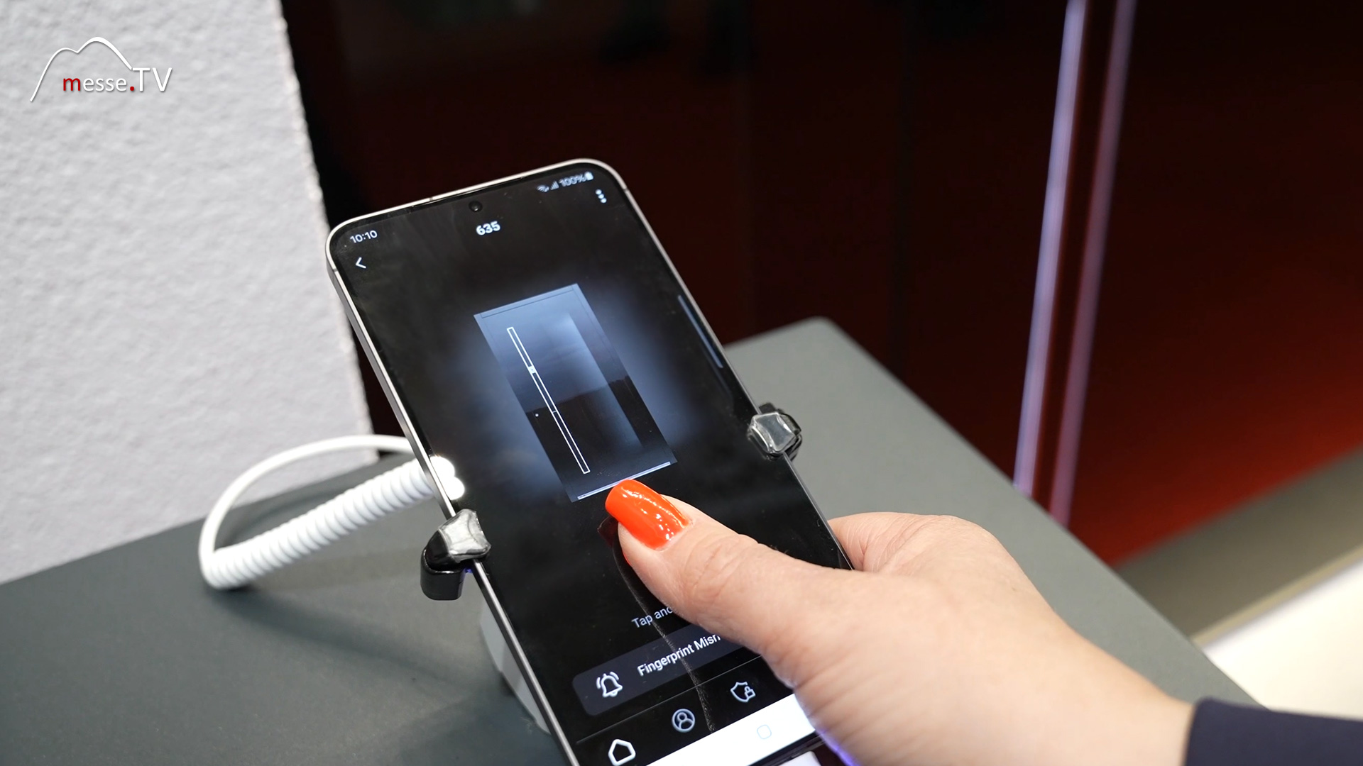 Fingerprint Tueroeffnung Smartphone App Pirnar