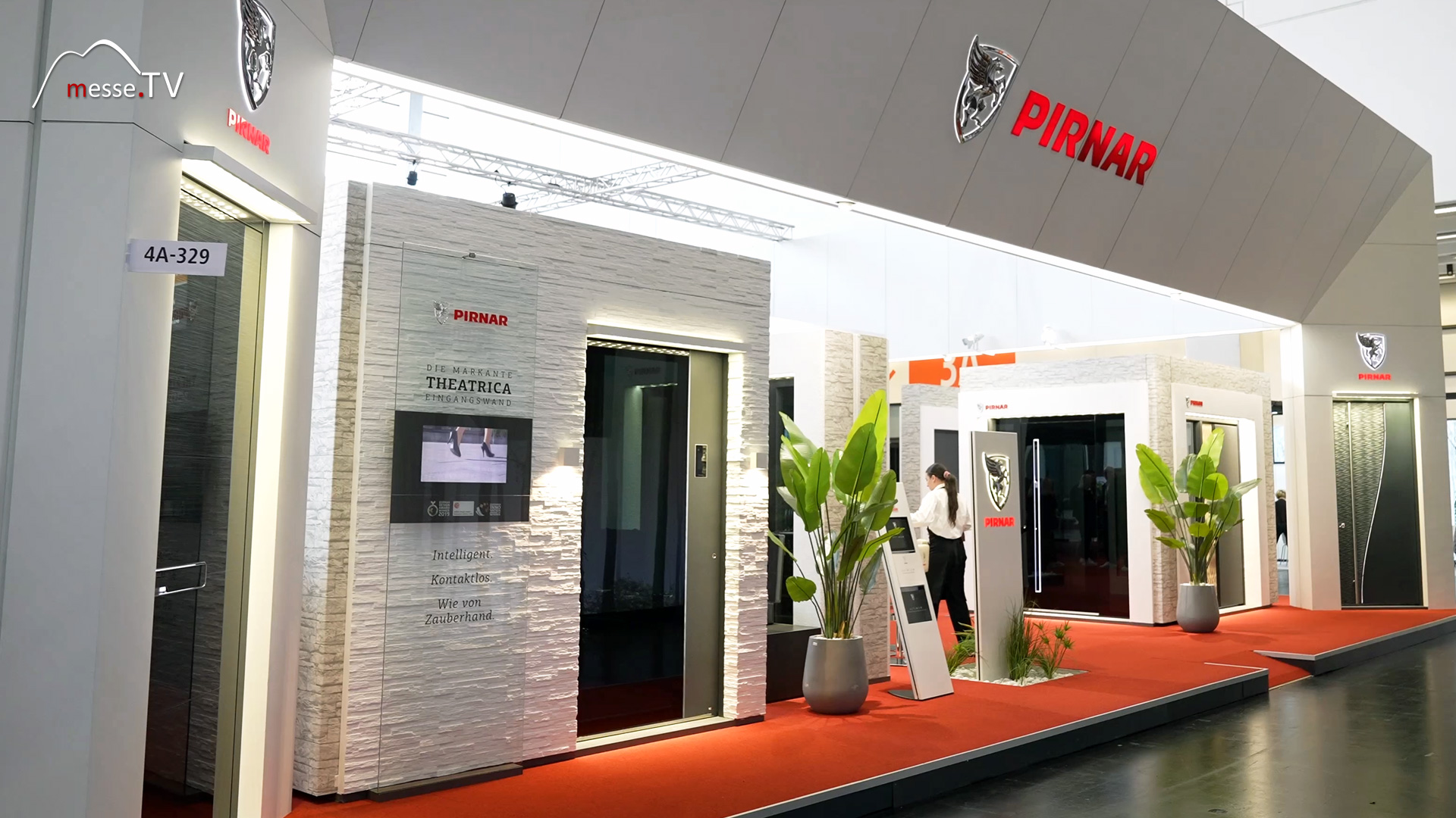 Pirnar Messestand Fensterbau Frontale 2024