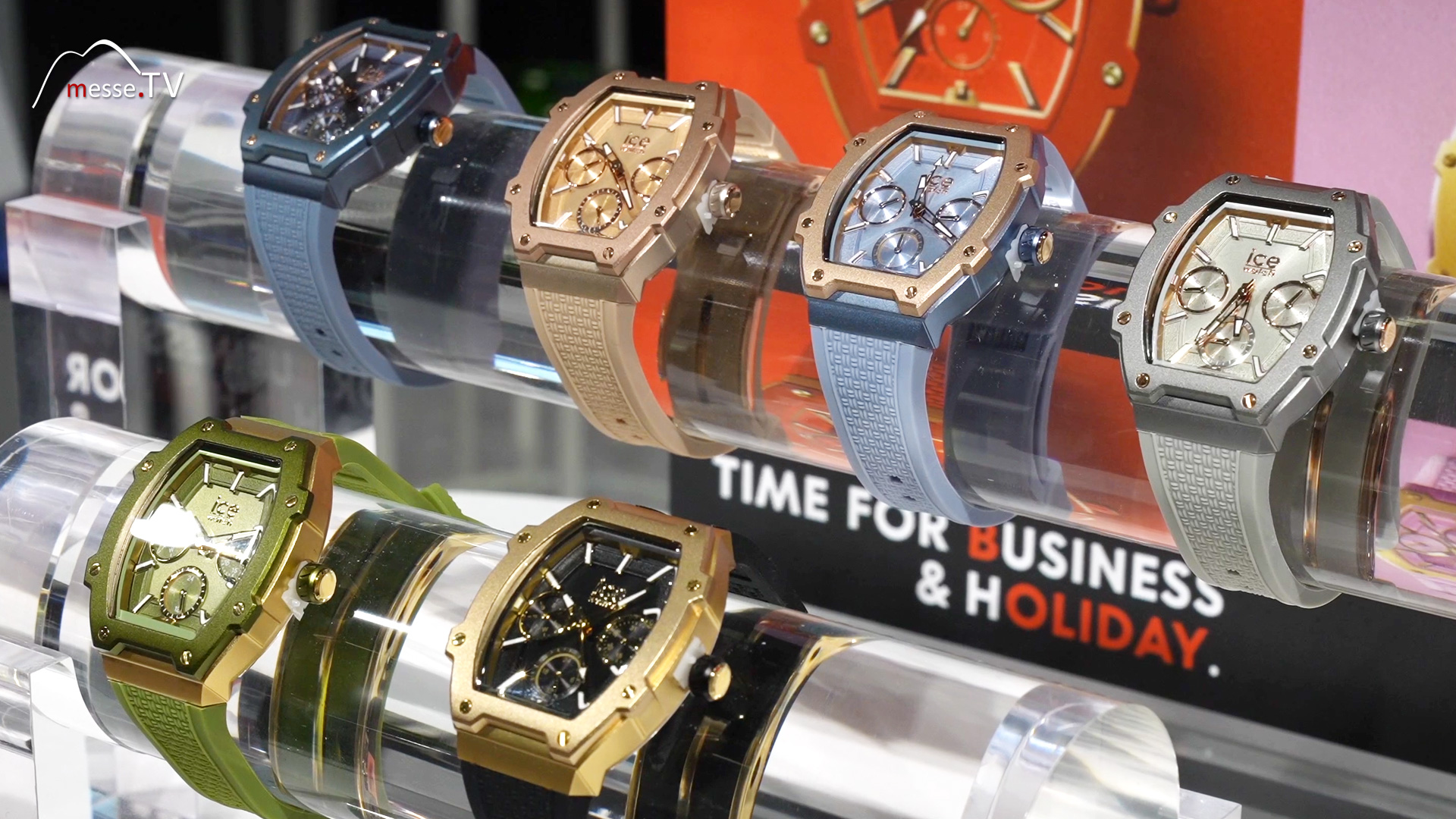 Farbenfrohe elegante Business Holiday Armbanduhren Ice Watch