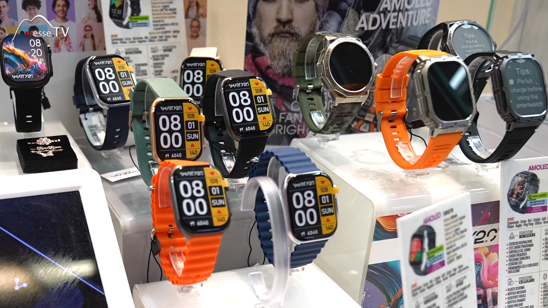 Smarty 2 0 bunte Smartwatch Inhorgenta