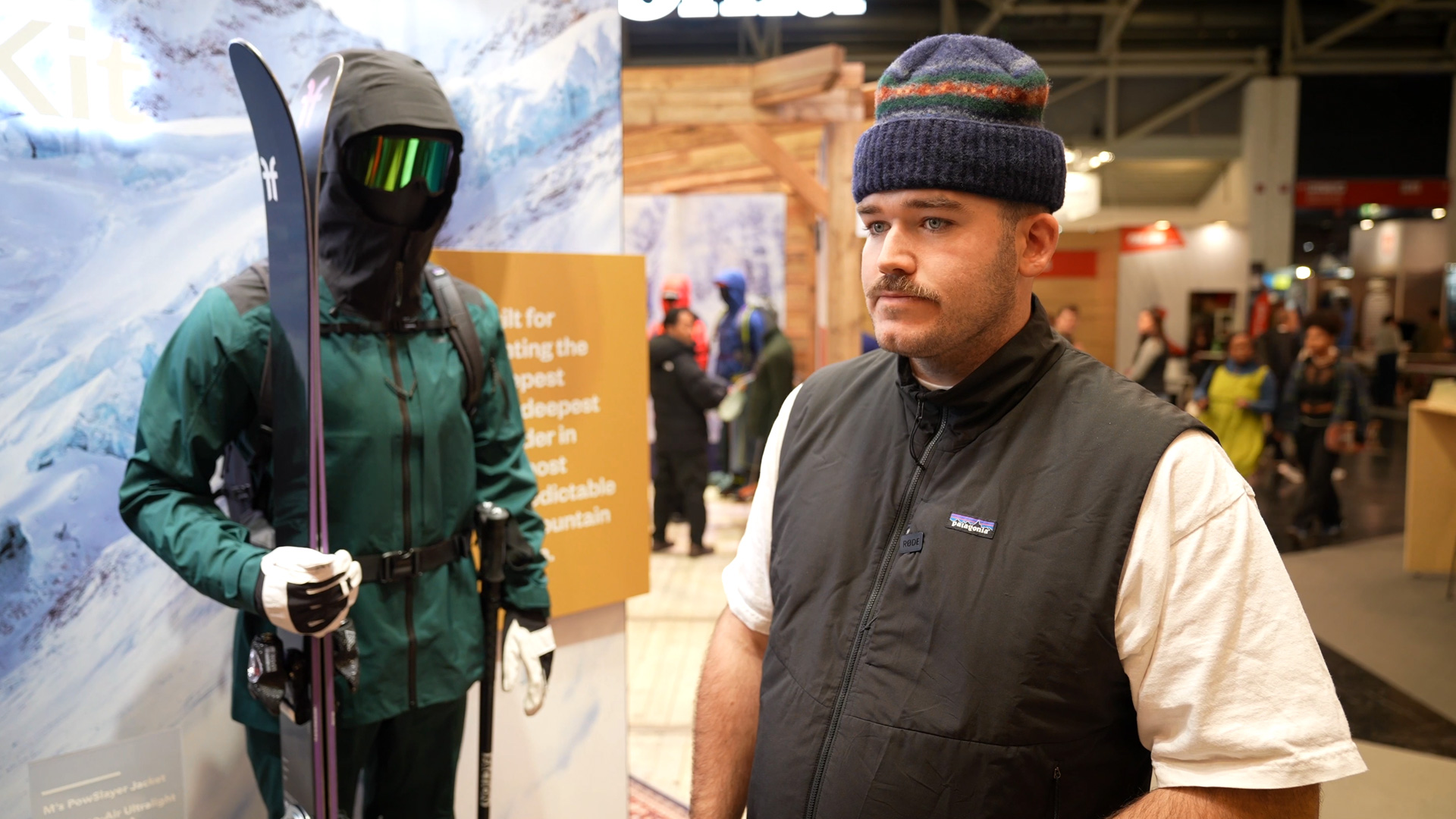 Interview Patagonia PowSlayer Freeride Connor Morris ISPO 2024