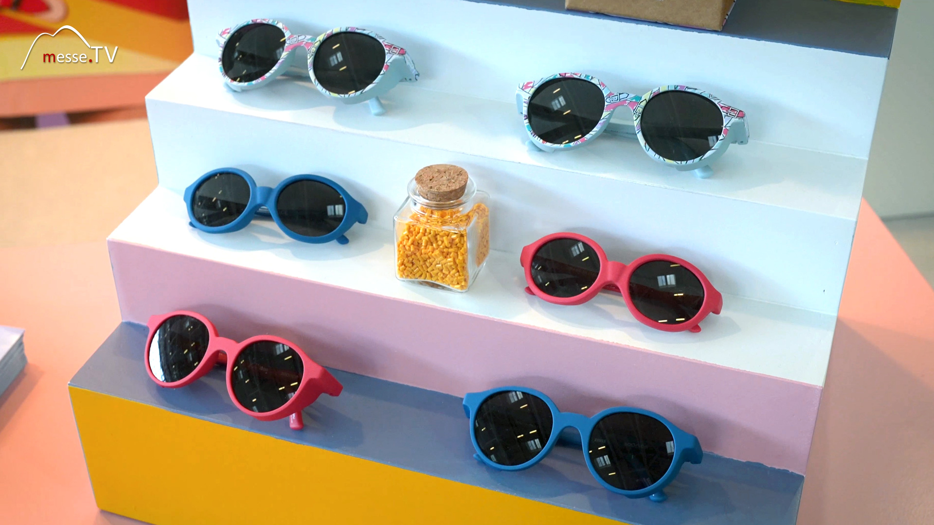 Robuste Kinderbrillen aus recyceltem Nylon